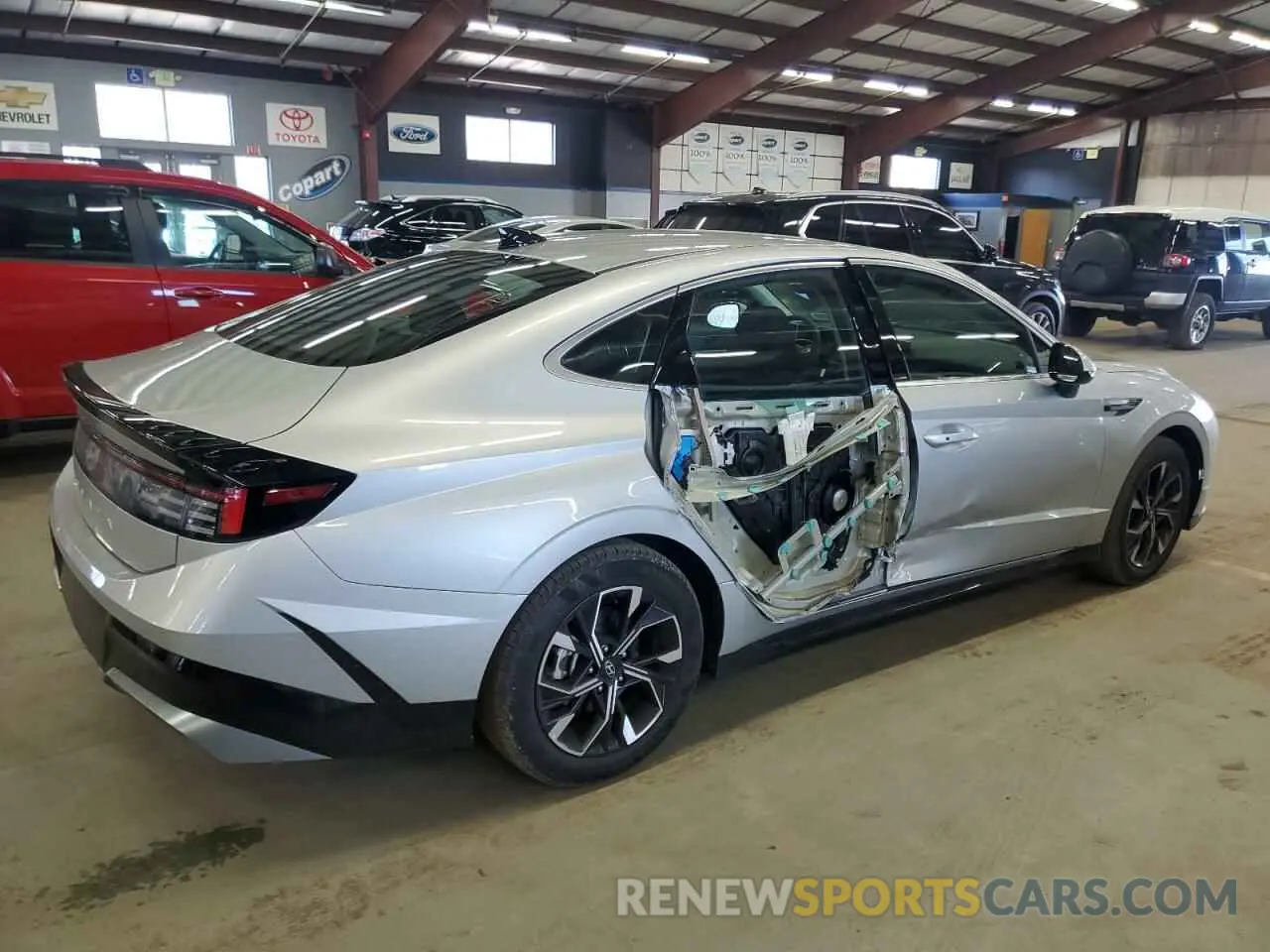3 Photograph of a damaged car KMHL64JA9SA456887 HYUNDAI SONATA 2025