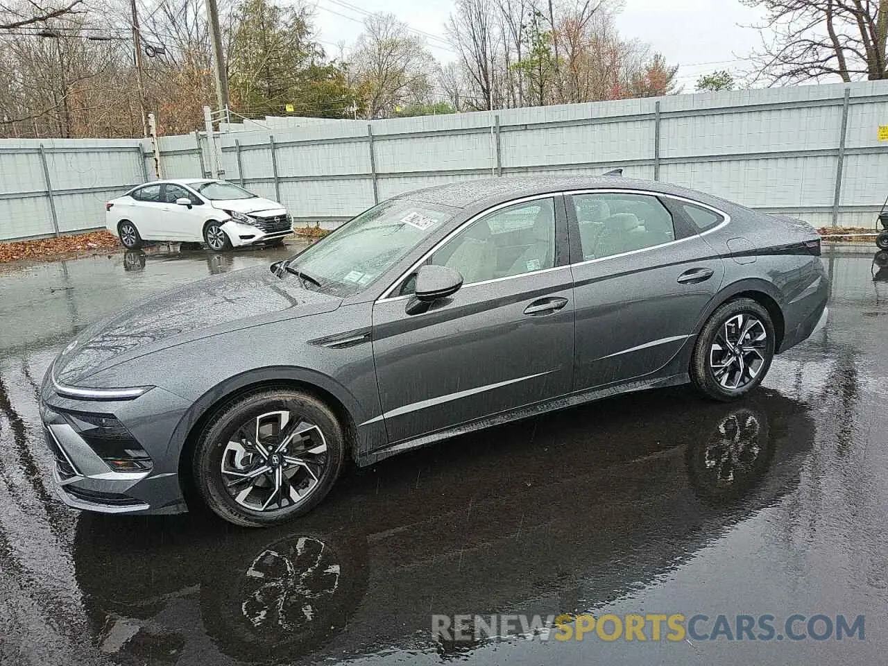 1 Photograph of a damaged car KMHL64JA9SA474709 HYUNDAI SONATA 2025