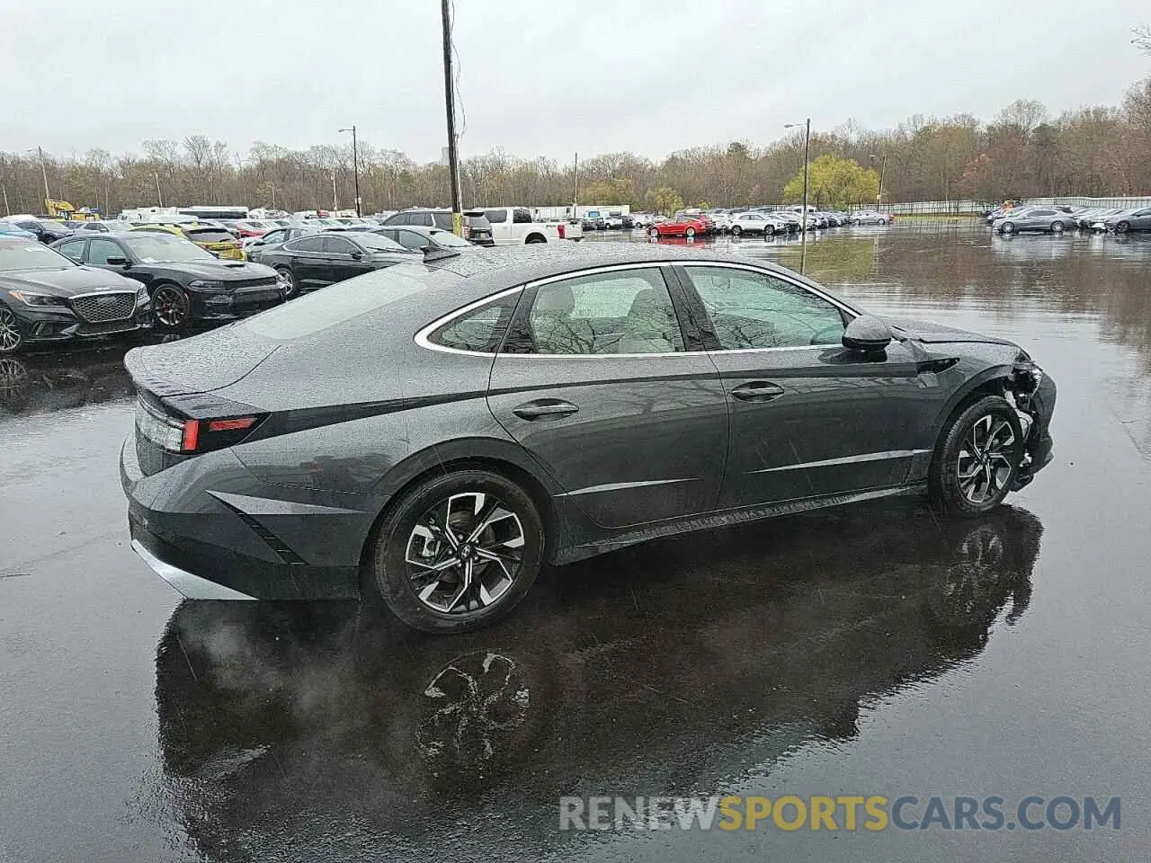 3 Photograph of a damaged car KMHL64JA9SA474709 HYUNDAI SONATA 2025
