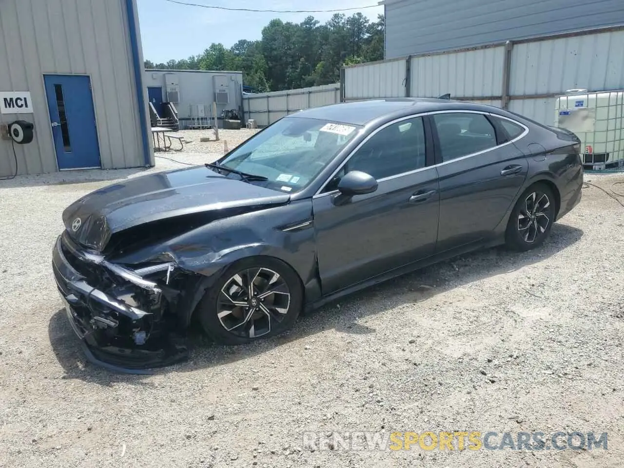 1 Photograph of a damaged car KMHL64JAXSA448037 HYUNDAI SONATA 2025