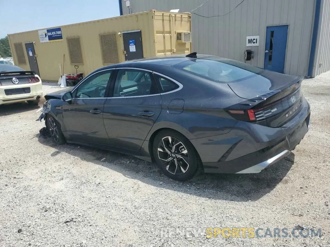2 Photograph of a damaged car KMHL64JAXSA448037 HYUNDAI SONATA 2025