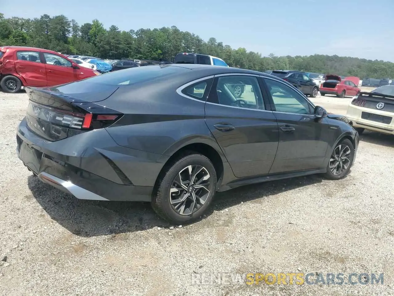 3 Photograph of a damaged car KMHL64JAXSA448037 HYUNDAI SONATA 2025