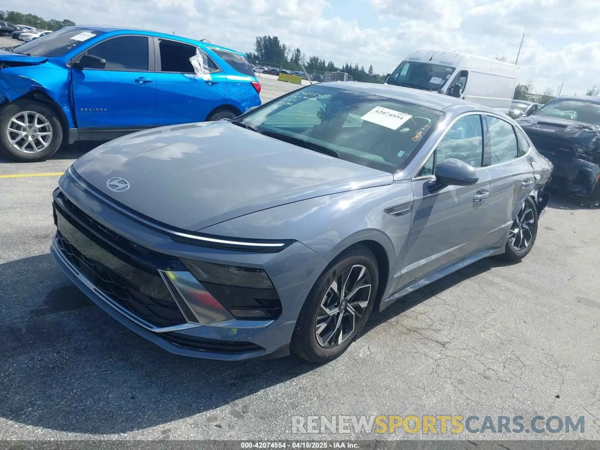 2 Photograph of a damaged car KMHL64JAXSA452394 HYUNDAI SONATA 2025