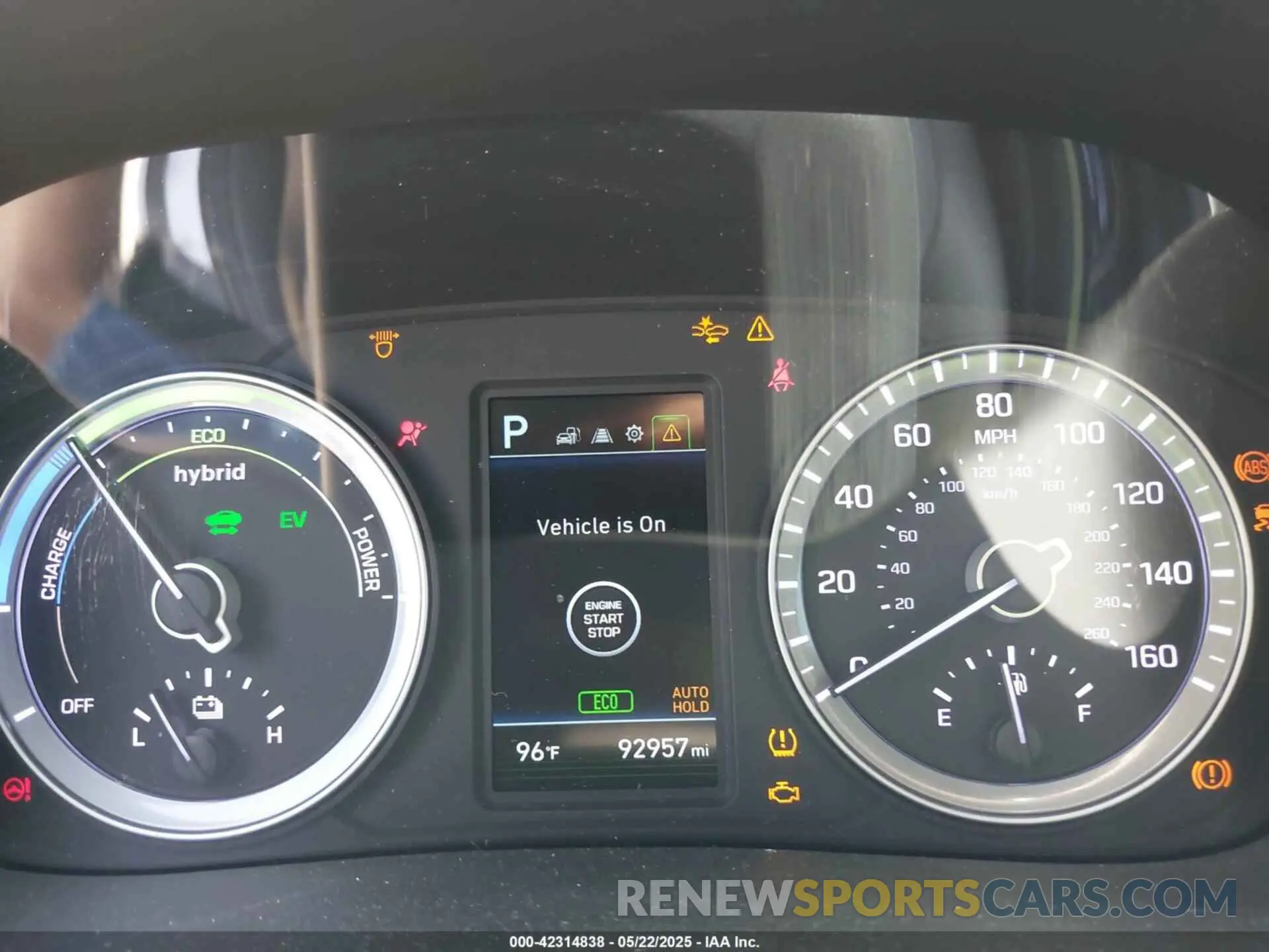 7 Photograph of a damaged car KMHE34L35KA092824 HYUNDAI SONATA HYBRID 2019
