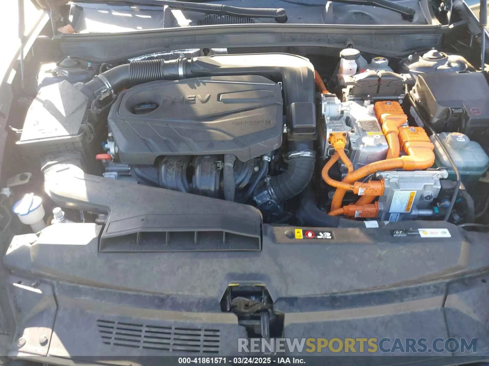 10 Photograph of a damaged car KMHL34JJ0LA011724 HYUNDAI SONATA HYBRID 2020