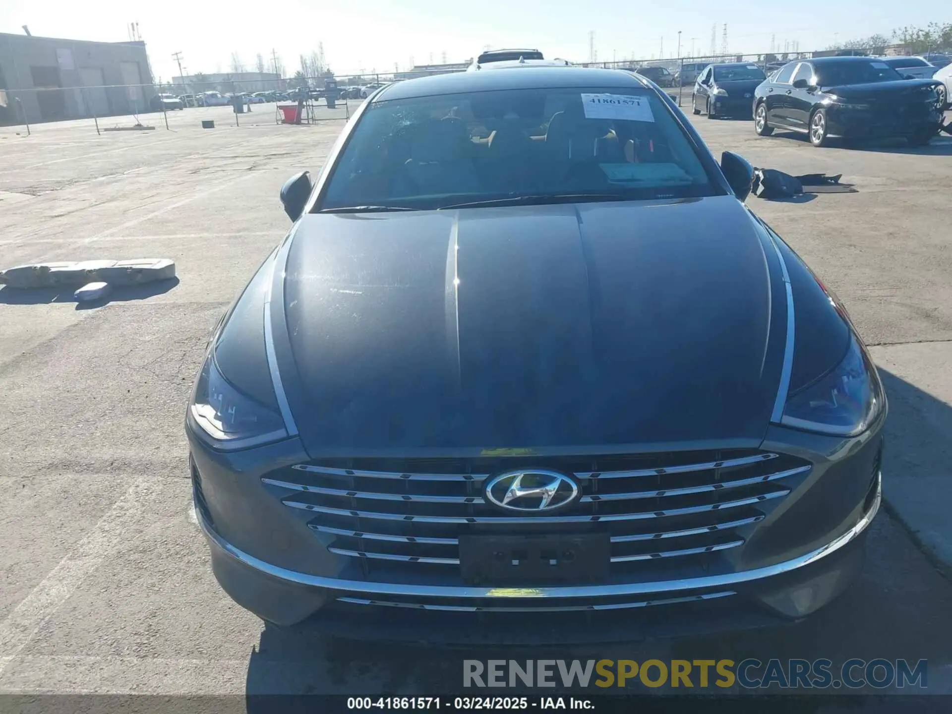 6 Photograph of a damaged car KMHL34JJ0LA011724 HYUNDAI SONATA HYBRID 2020