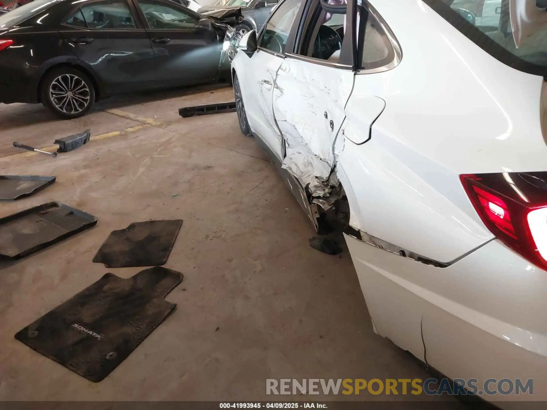 6 Photograph of a damaged car KMHL34JJ1LA015331 HYUNDAI SONATA HYBRID 2020