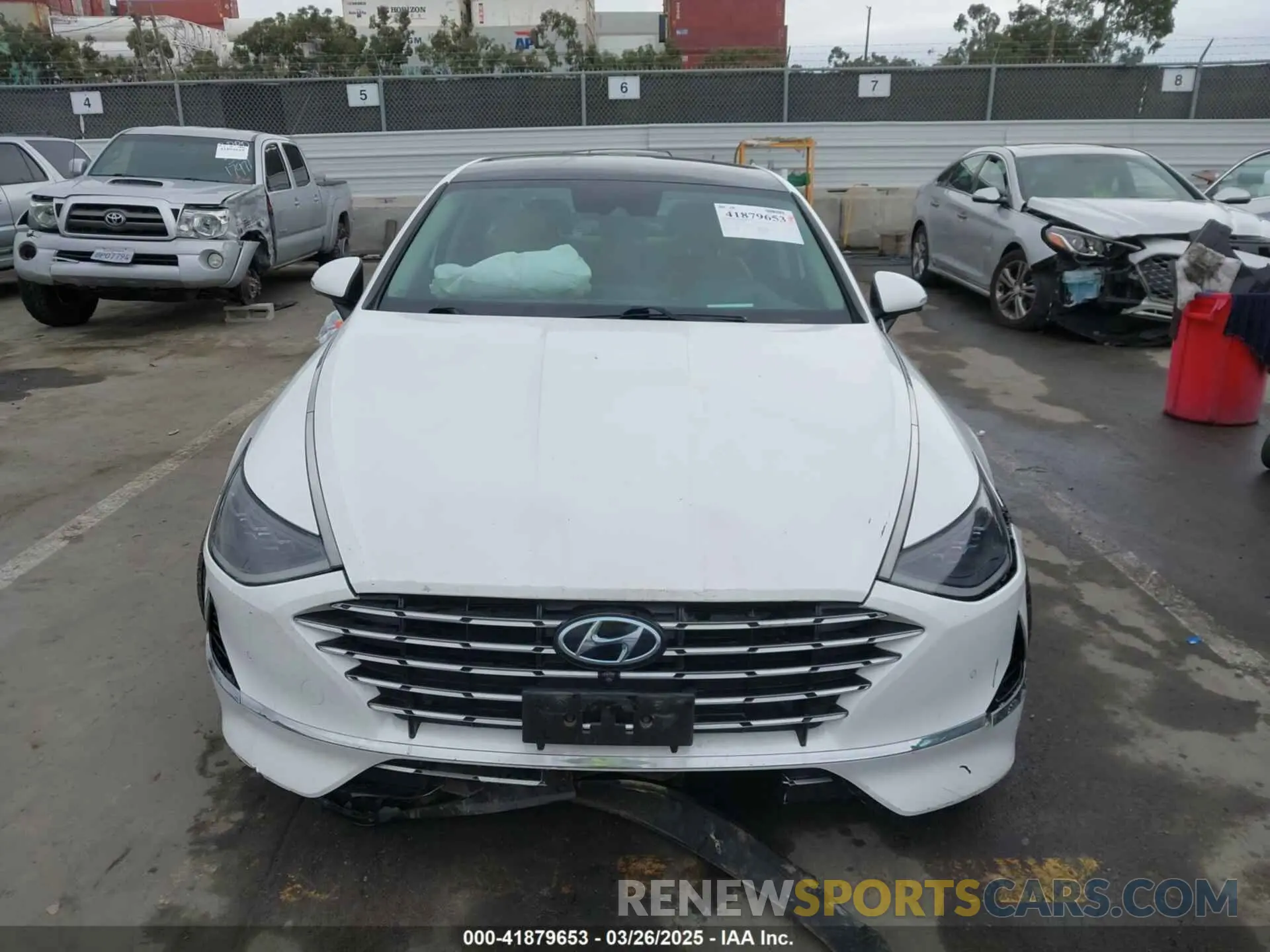 12 Photograph of a damaged car KMHL54JJ1LA016229 HYUNDAI SONATA HYBRID 2020