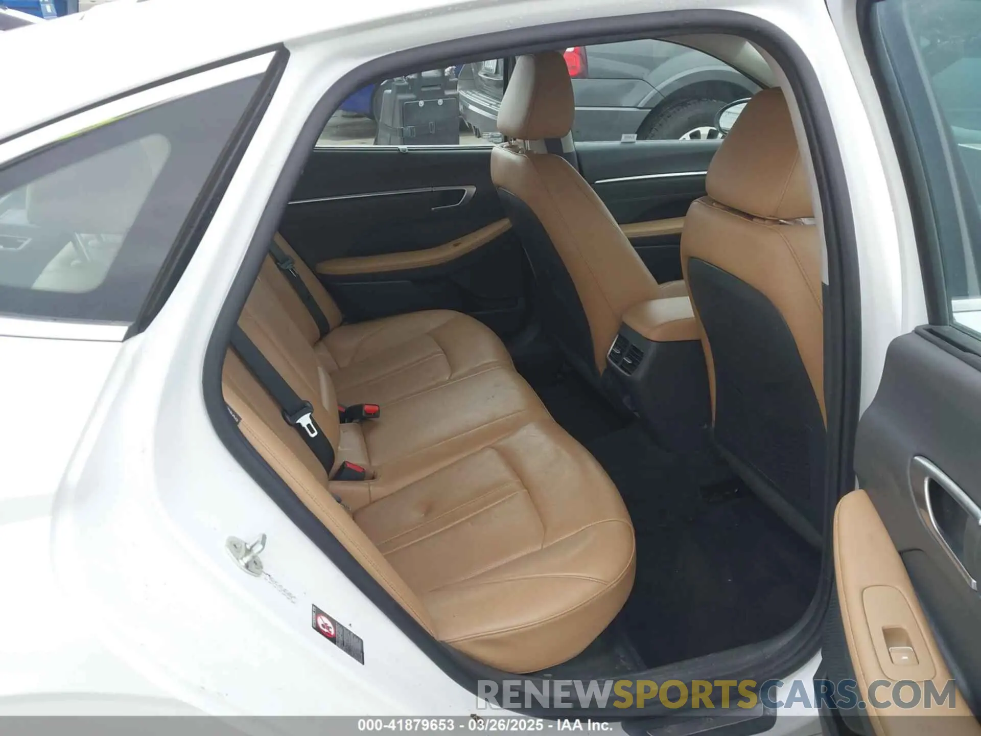 8 Photograph of a damaged car KMHL54JJ1LA016229 HYUNDAI SONATA HYBRID 2020