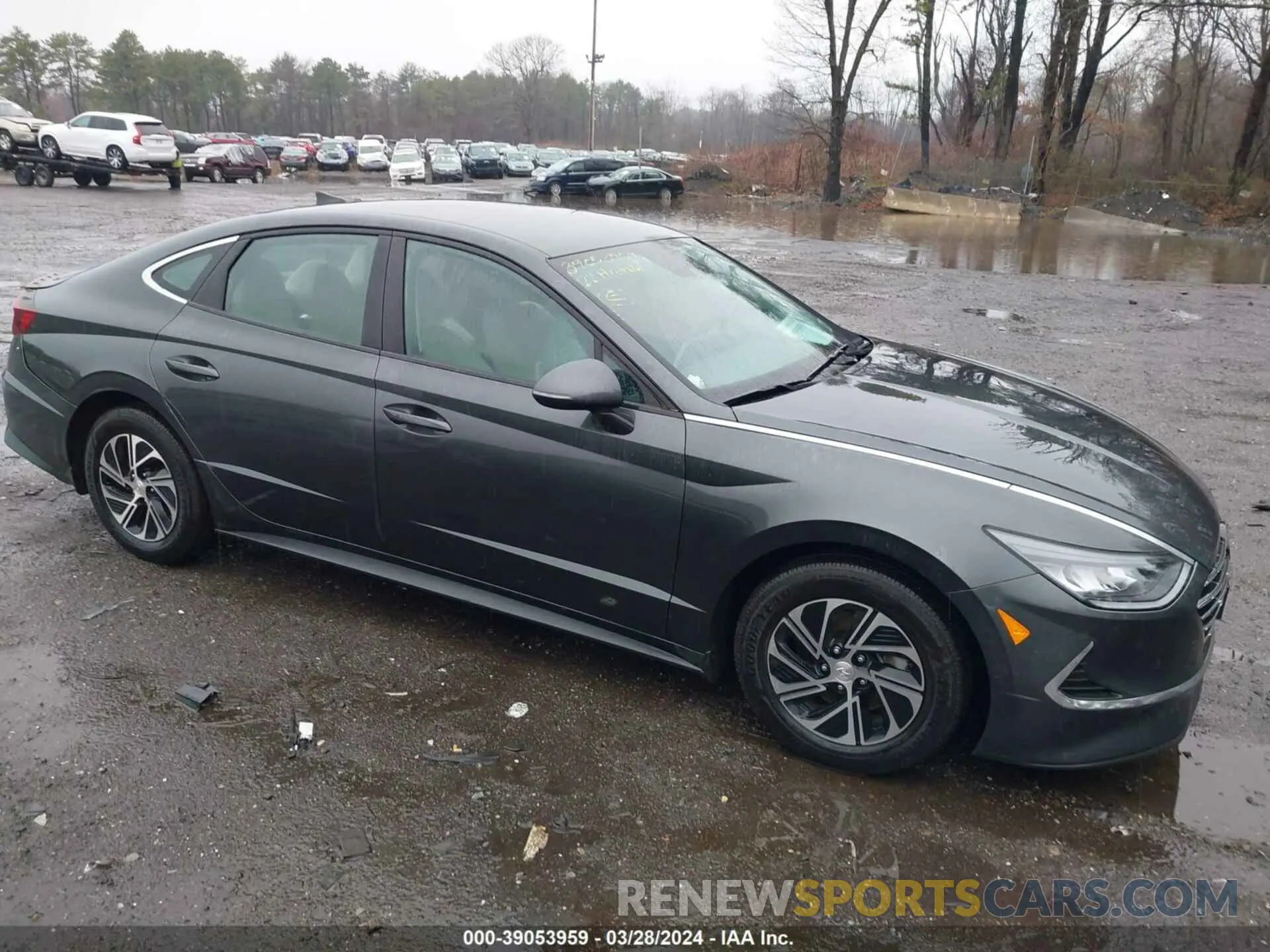 13 Photograph of a damaged car KMHL24JJ1NA049873 HYUNDAI SONATA HYBRID 2022