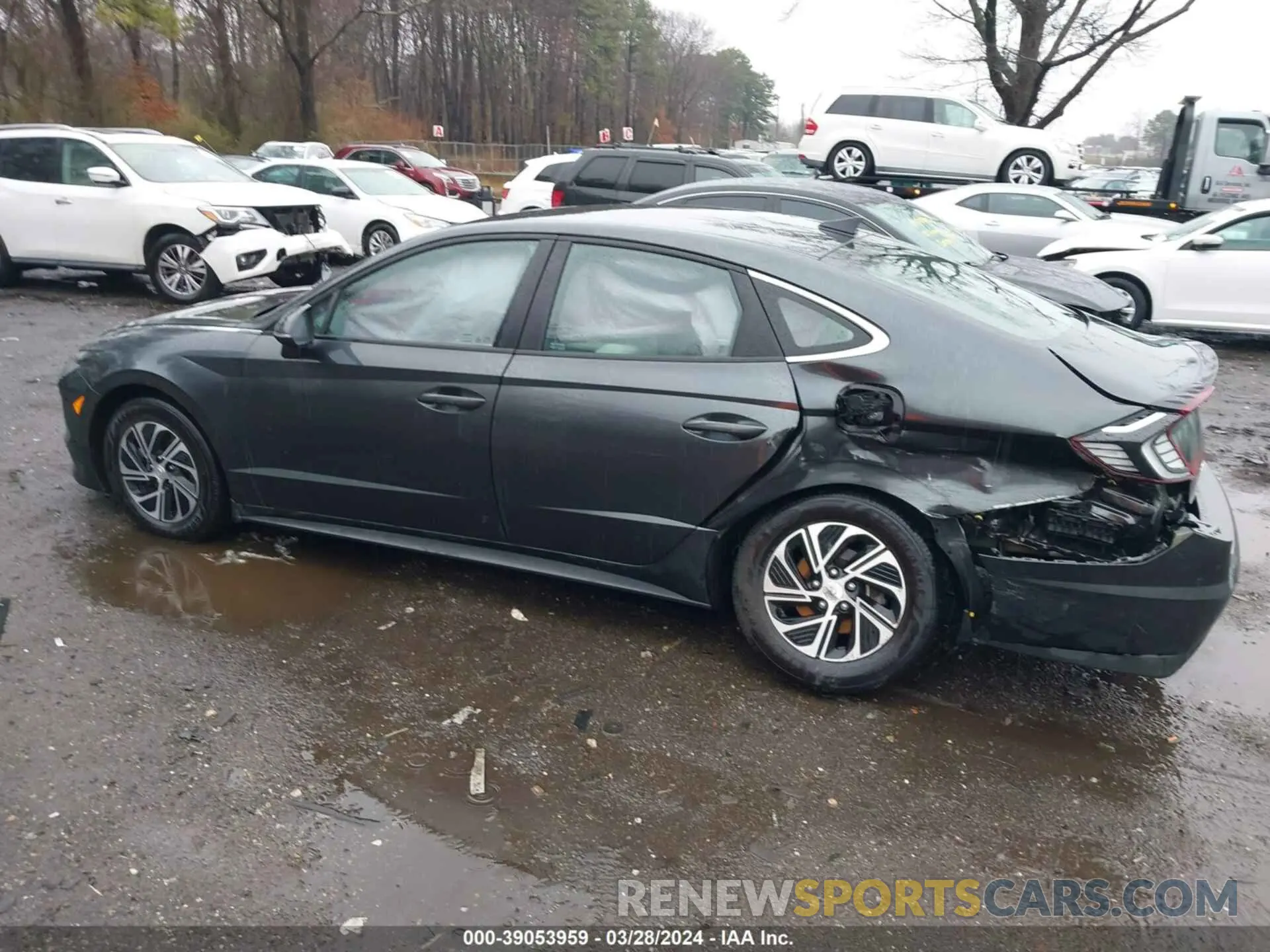 14 Photograph of a damaged car KMHL24JJ1NA049873 HYUNDAI SONATA HYBRID 2022
