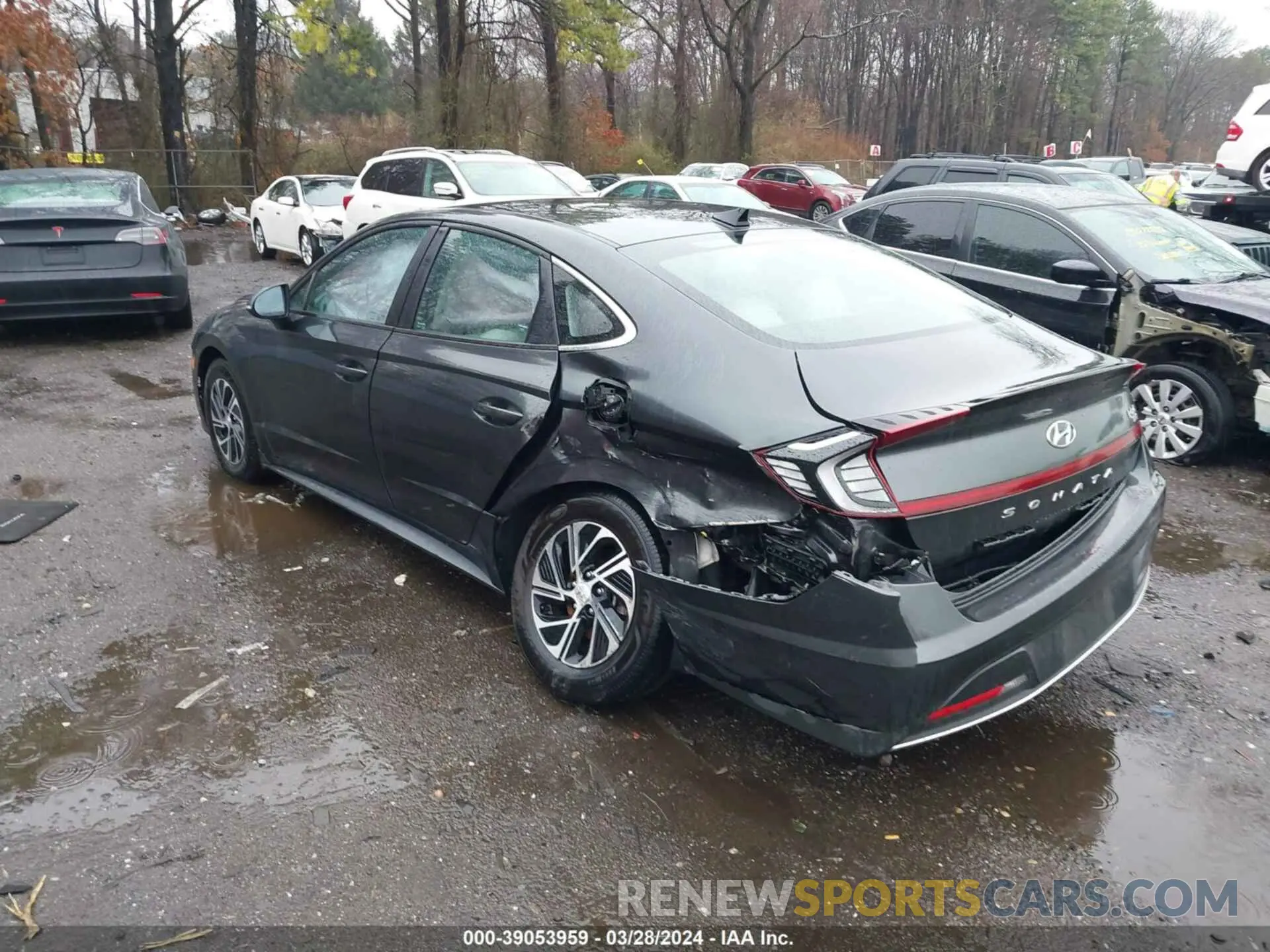 3 Photograph of a damaged car KMHL24JJ1NA049873 HYUNDAI SONATA HYBRID 2022