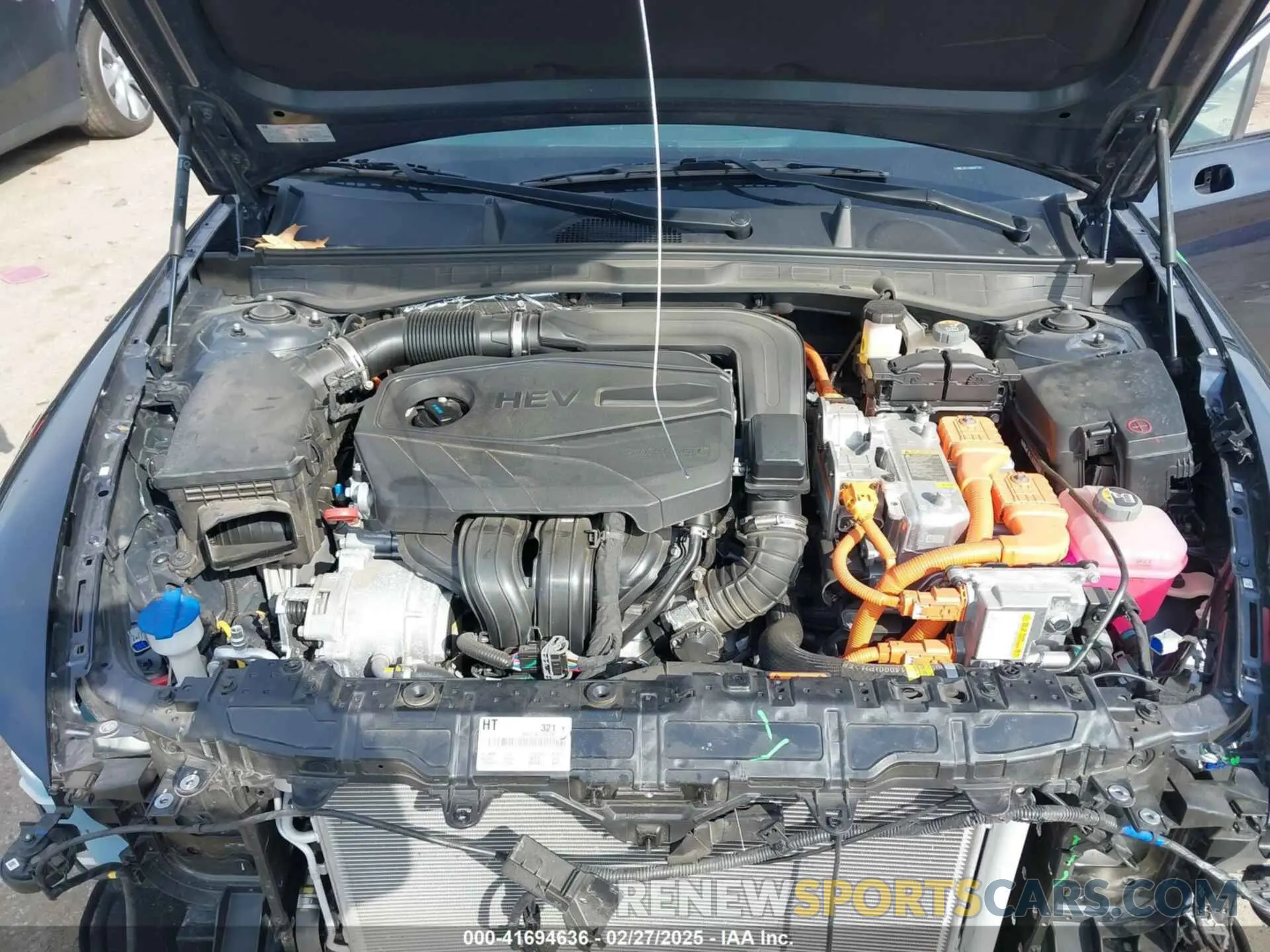 10 Photograph of a damaged car KMHL34JJ1NA047165 HYUNDAI SONATA HYBRID 2022