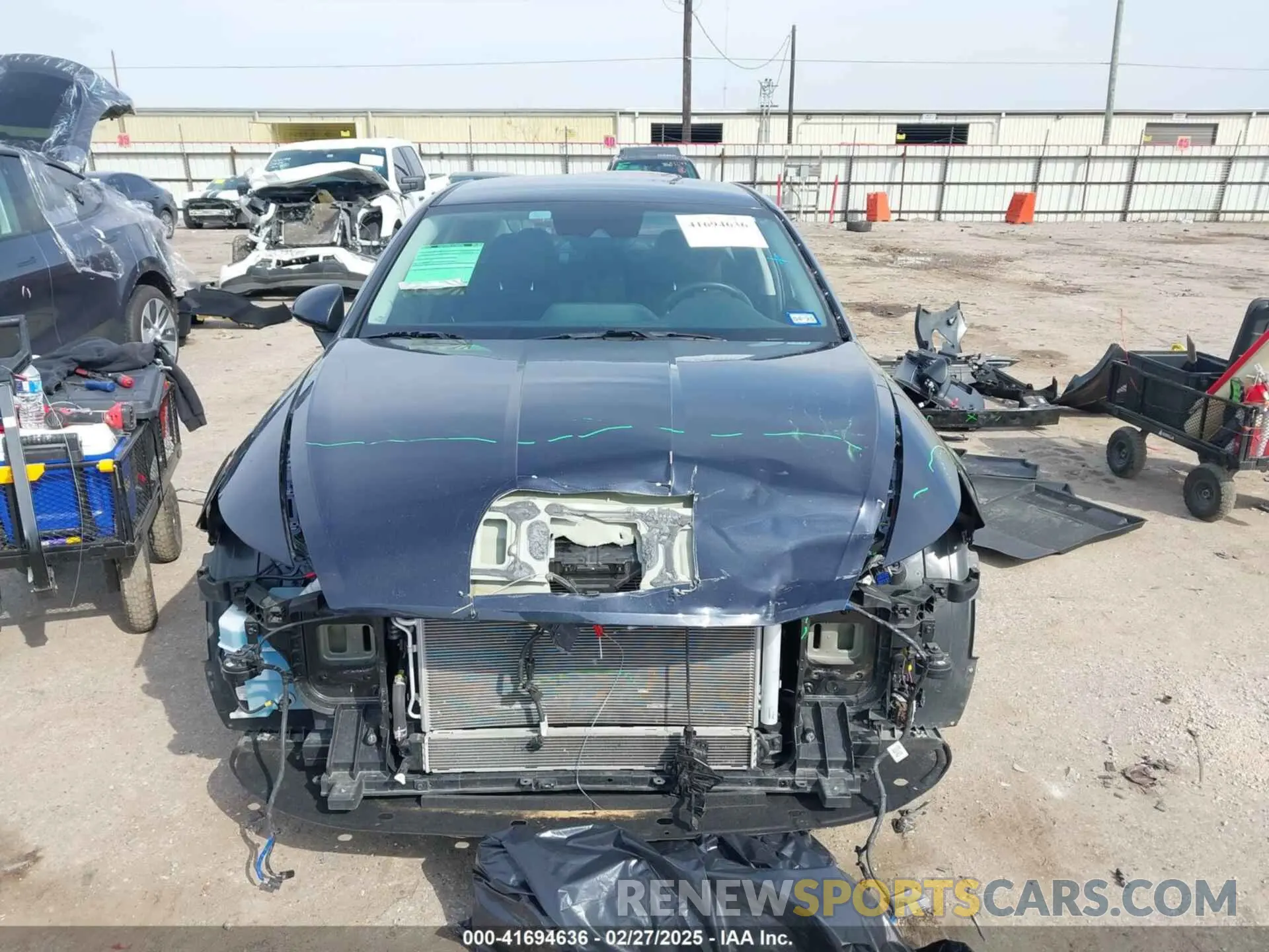 13 Photograph of a damaged car KMHL34JJ1NA047165 HYUNDAI SONATA HYBRID 2022