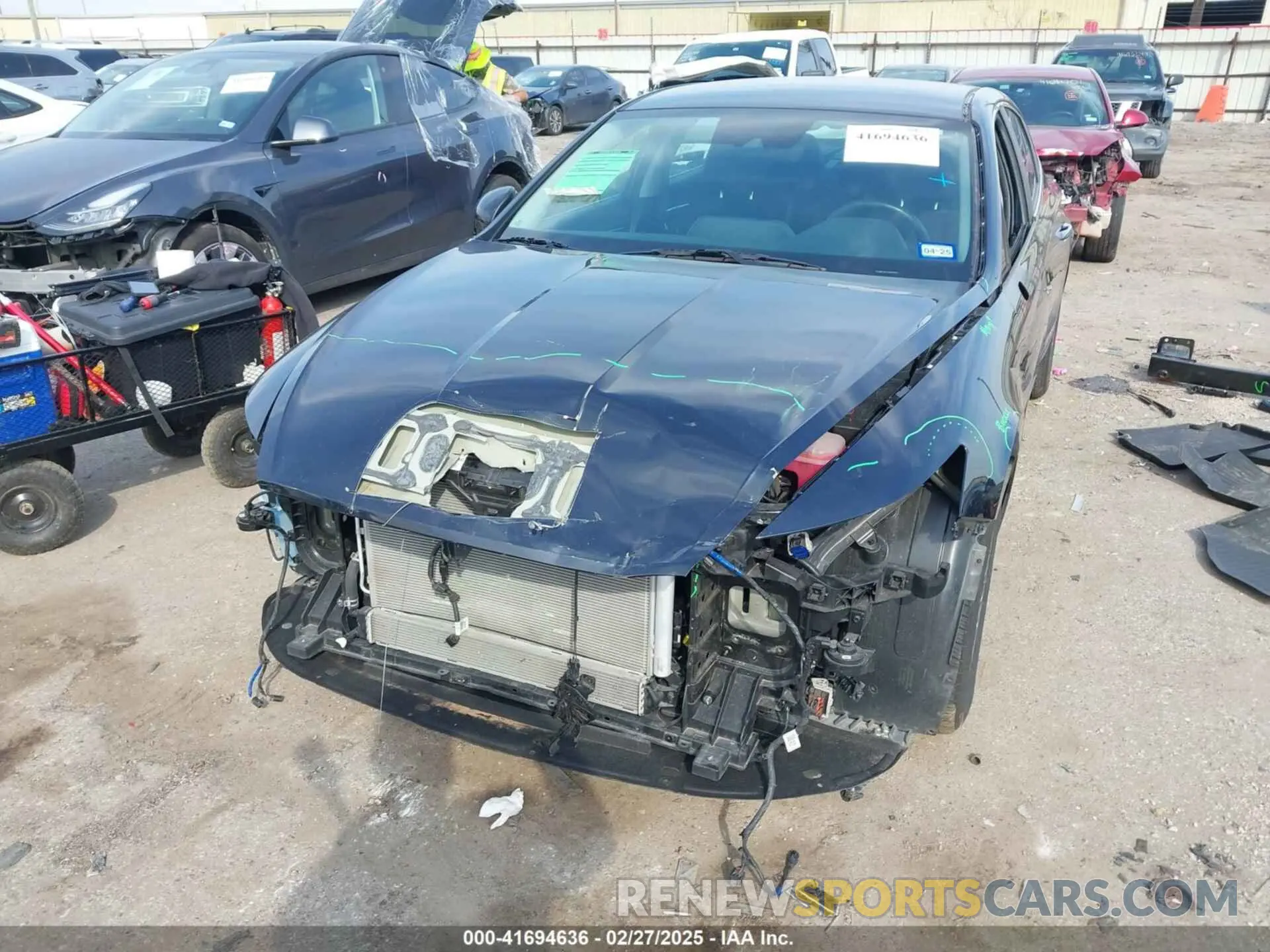 6 Photograph of a damaged car KMHL34JJ1NA047165 HYUNDAI SONATA HYBRID 2022