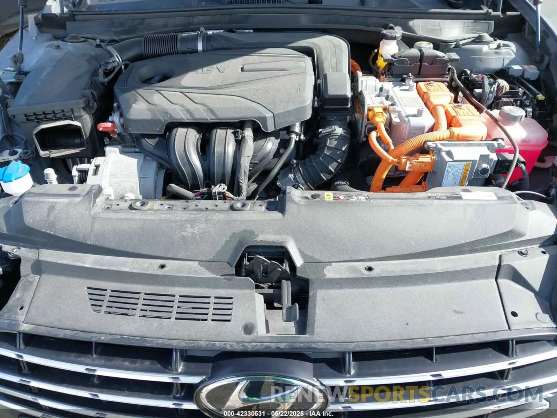 10 Photograph of a damaged car KMHL34JJ4NA039285 HYUNDAI SONATA HYBRID 2022