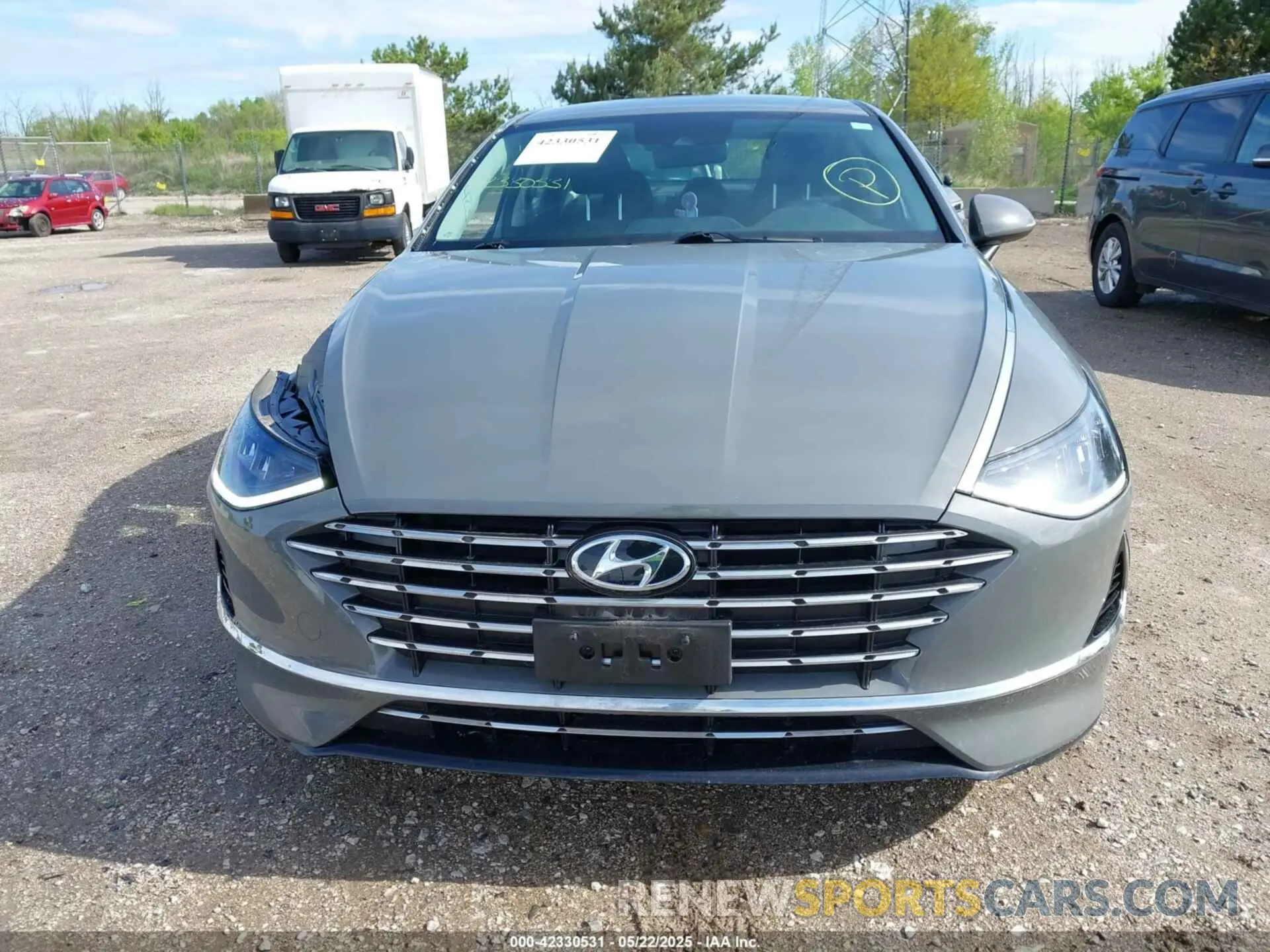 12 Photograph of a damaged car KMHL34JJ4NA039285 HYUNDAI SONATA HYBRID 2022
