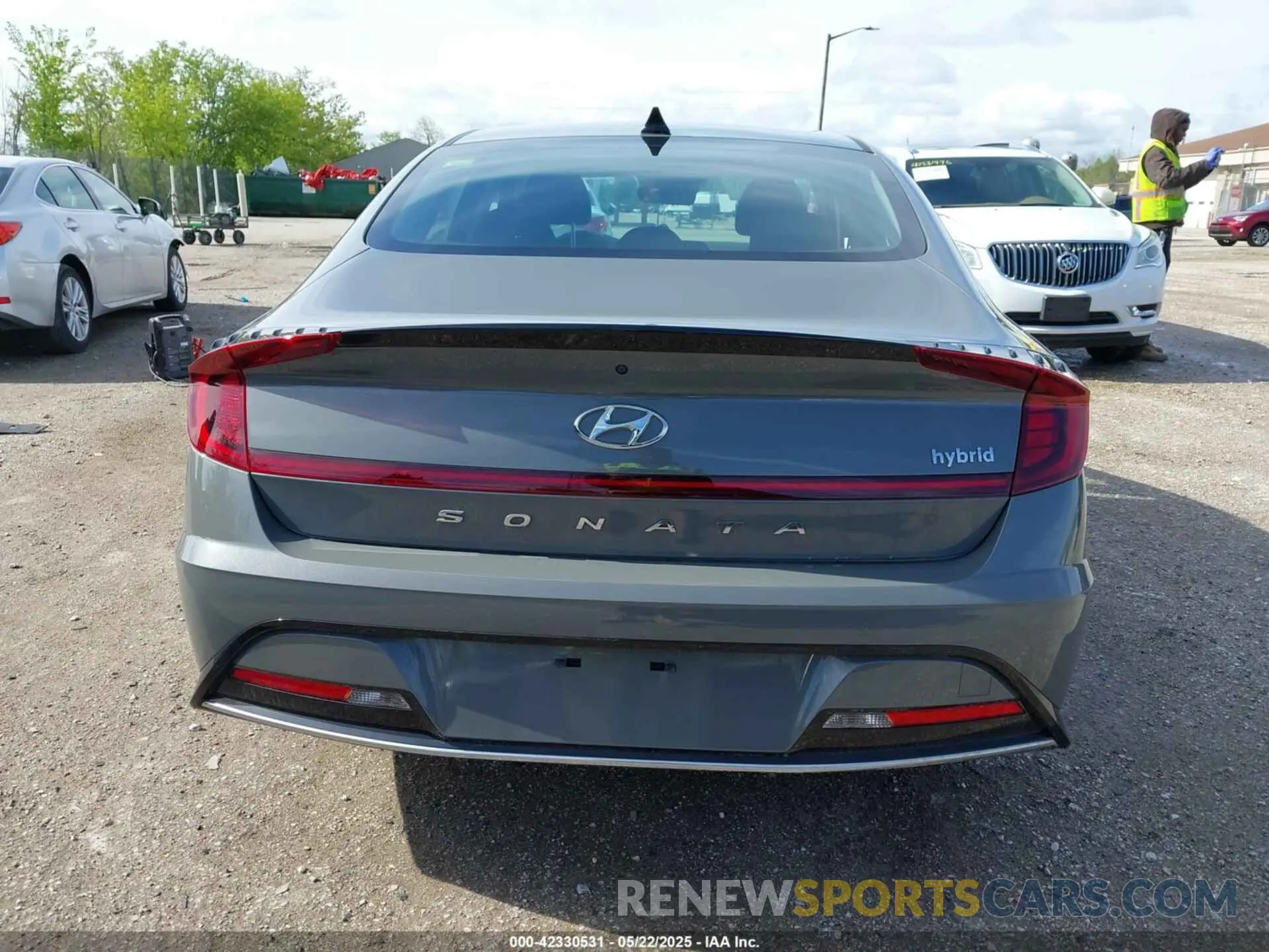 16 Photograph of a damaged car KMHL34JJ4NA039285 HYUNDAI SONATA HYBRID 2022