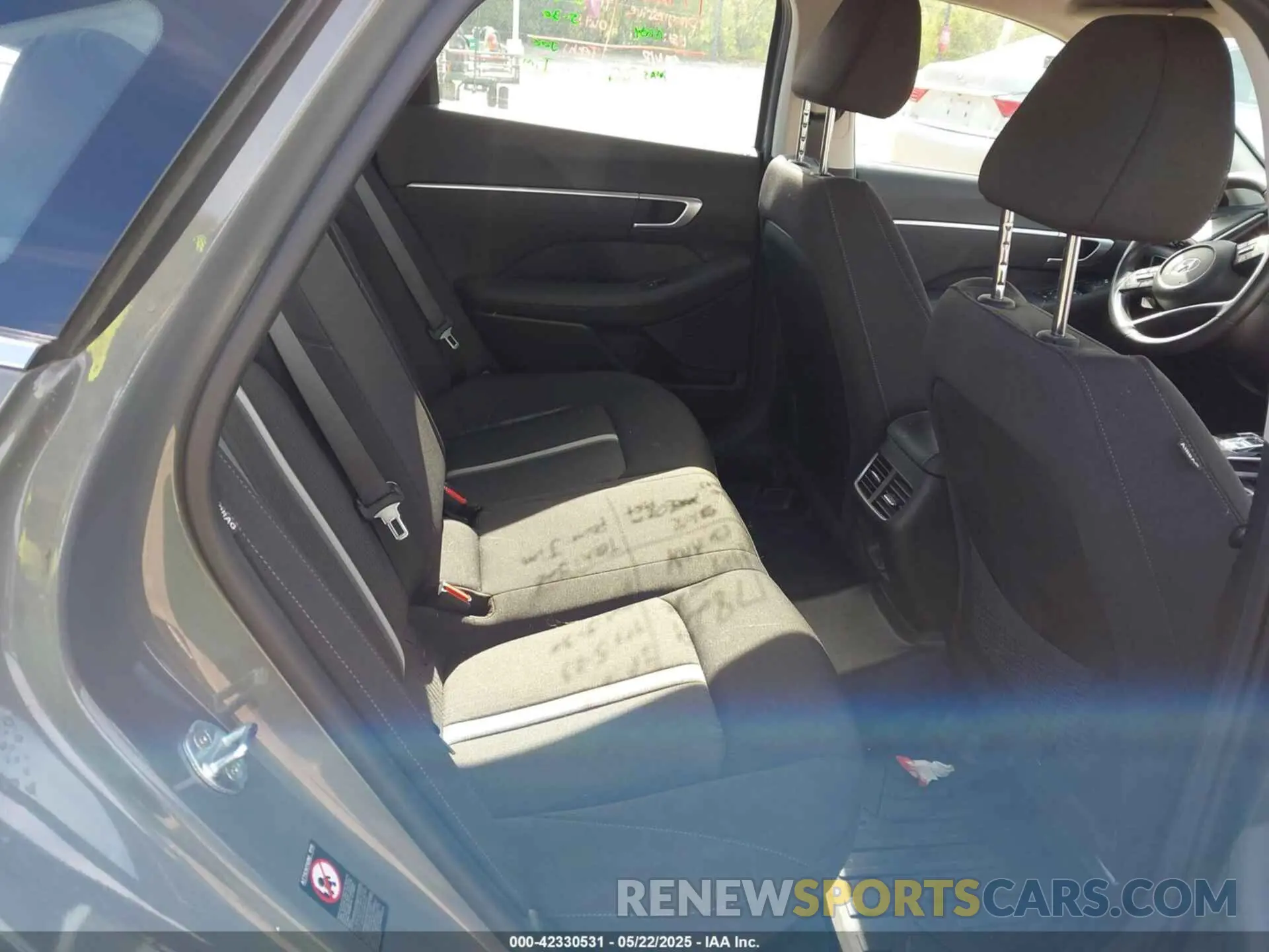8 Photograph of a damaged car KMHL34JJ4NA039285 HYUNDAI SONATA HYBRID 2022