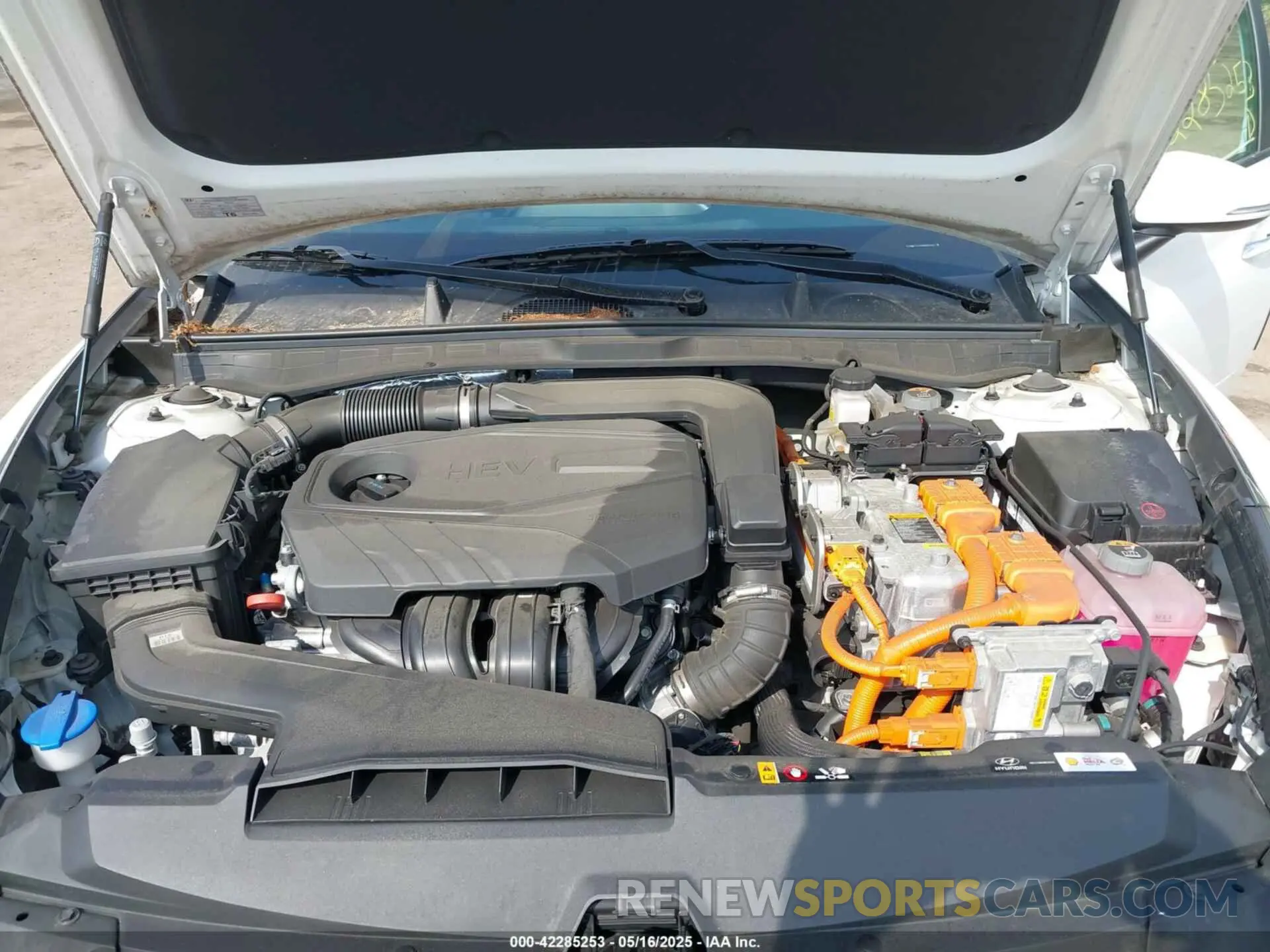10 Photograph of a damaged car KMHL34JJ5NA047444 HYUNDAI SONATA HYBRID 2022
