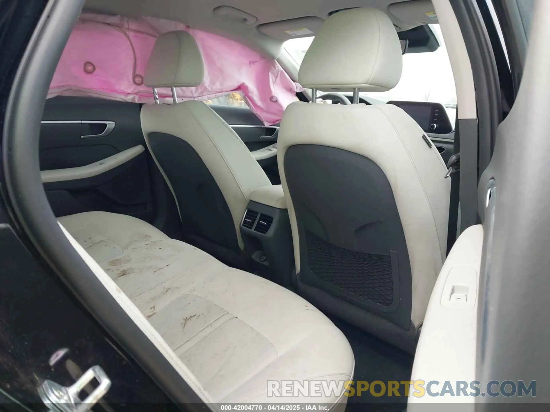 8 Photograph of a damaged car KMHL34JJ6NA050692 HYUNDAI SONATA HYBRID 2022