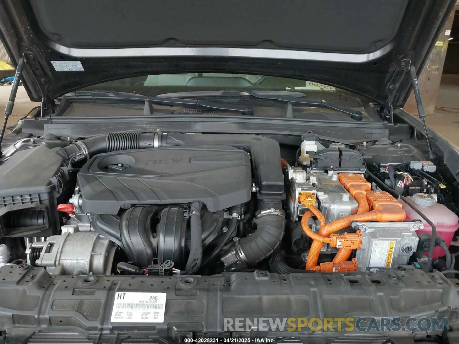 10 Photograph of a damaged car KMHL34JJ7NA042875 HYUNDAI SONATA HYBRID 2022