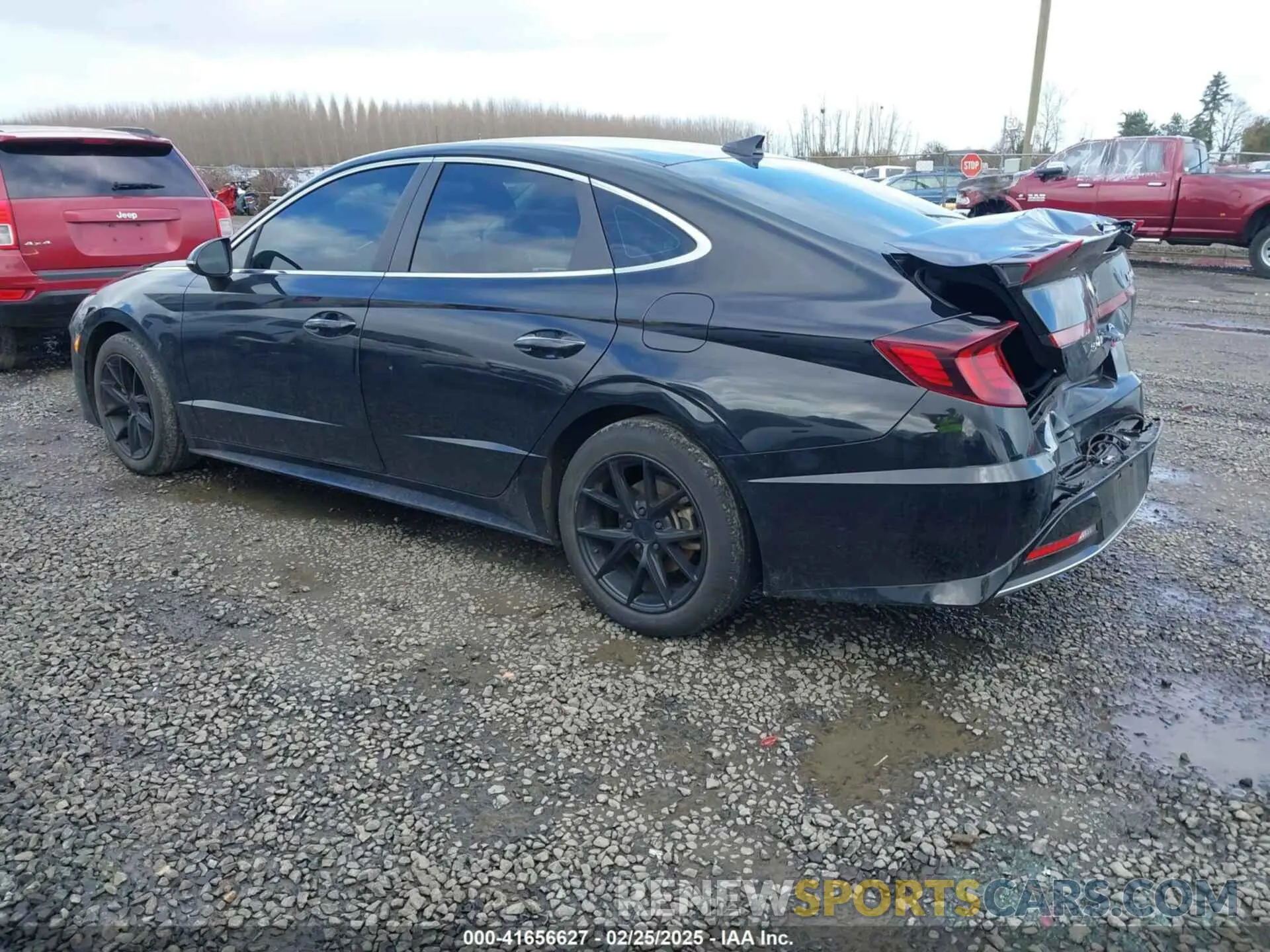 3 Photograph of a damaged car KMHL34JJ8NA051620 HYUNDAI SONATA HYBRID 2022