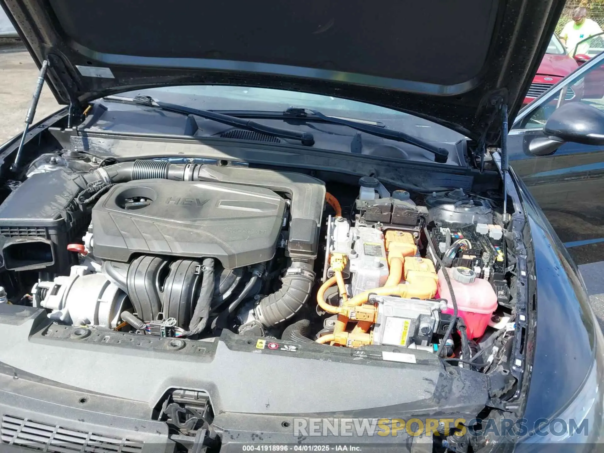 10 Photograph of a damaged car KMHL34JJ9NA045924 HYUNDAI SONATA HYBRID 2022