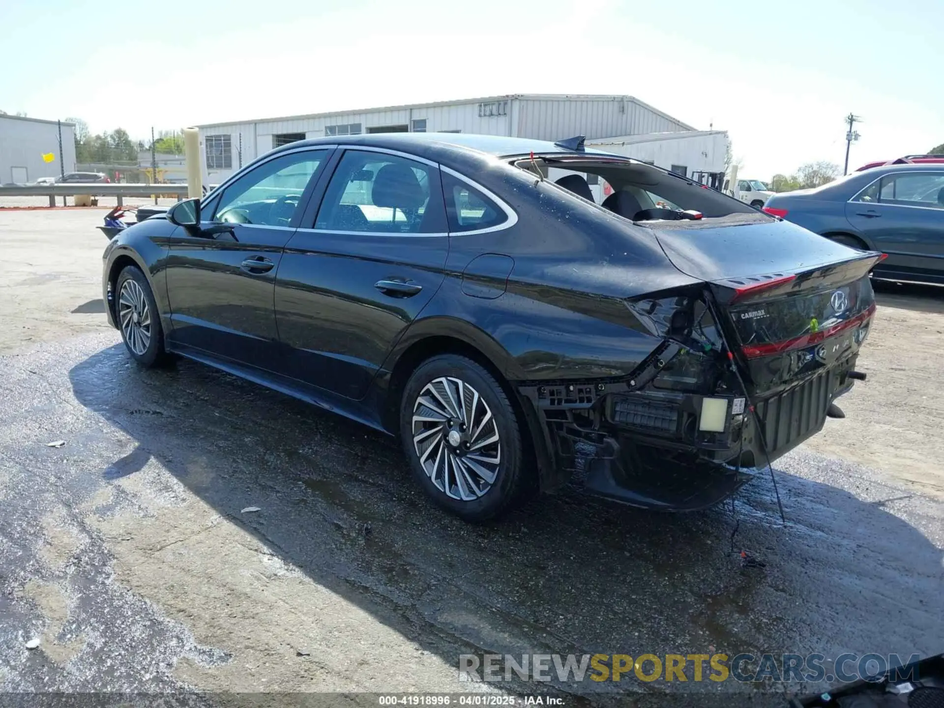 3 Photograph of a damaged car KMHL34JJ9NA045924 HYUNDAI SONATA HYBRID 2022