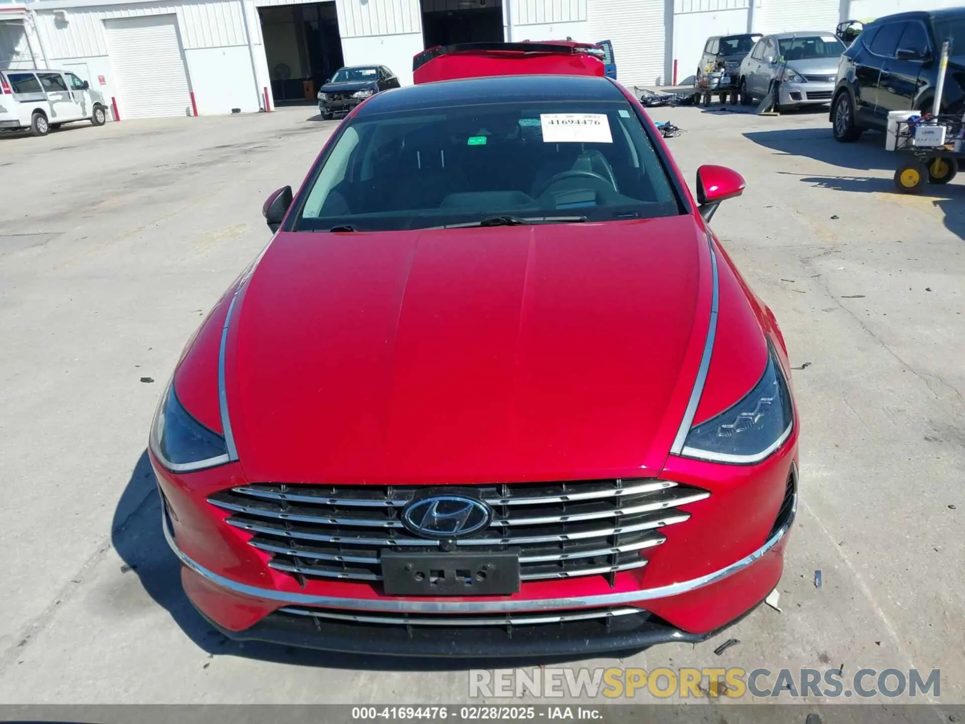 12 Photograph of a damaged car KMHL54JJ3NA039045 HYUNDAI SONATA HYBRID 2022