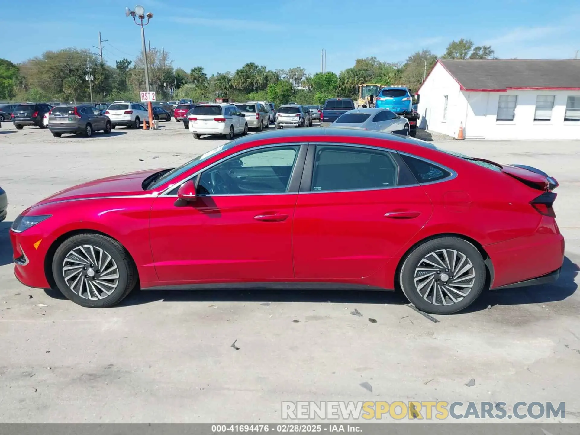 14 Photograph of a damaged car KMHL54JJ3NA039045 HYUNDAI SONATA HYBRID 2022