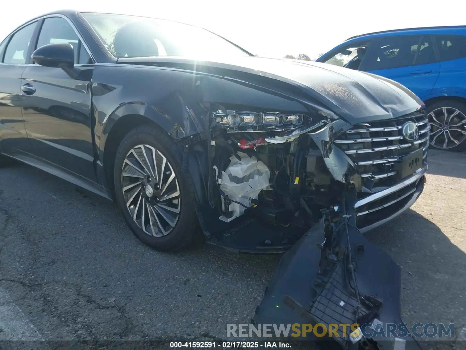6 Photograph of a damaged car KMHL54JJ3NA049672 HYUNDAI SONATA HYBRID 2022