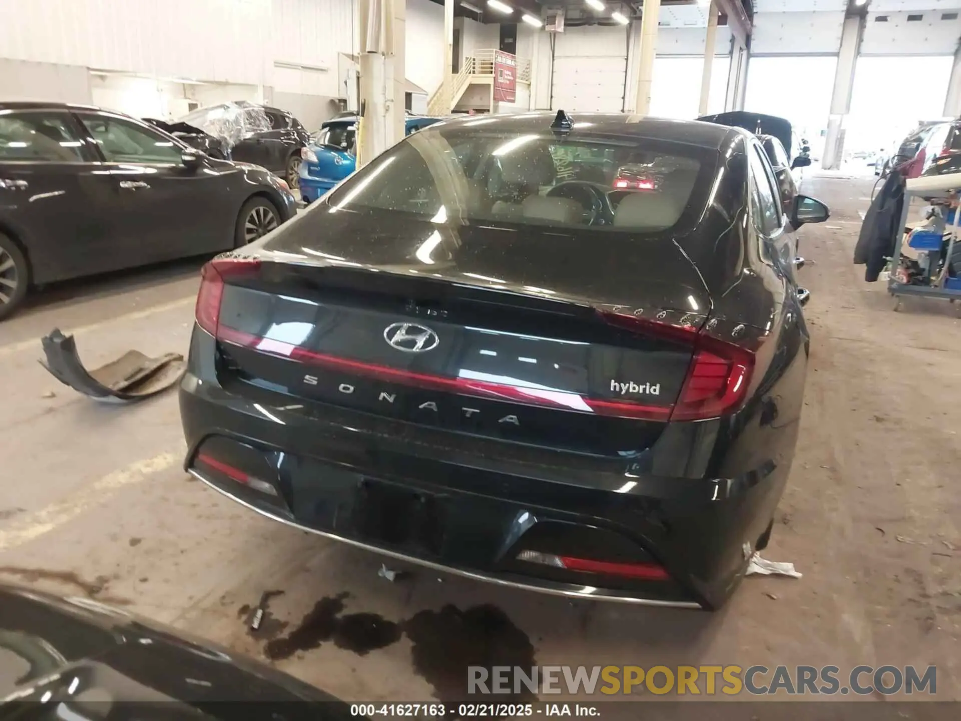 16 Photograph of a damaged car KMHL54JJ5NA038088 HYUNDAI SONATA HYBRID 2022