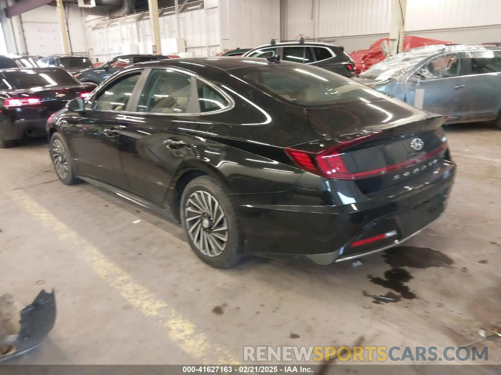 3 Photograph of a damaged car KMHL54JJ5NA038088 HYUNDAI SONATA HYBRID 2022