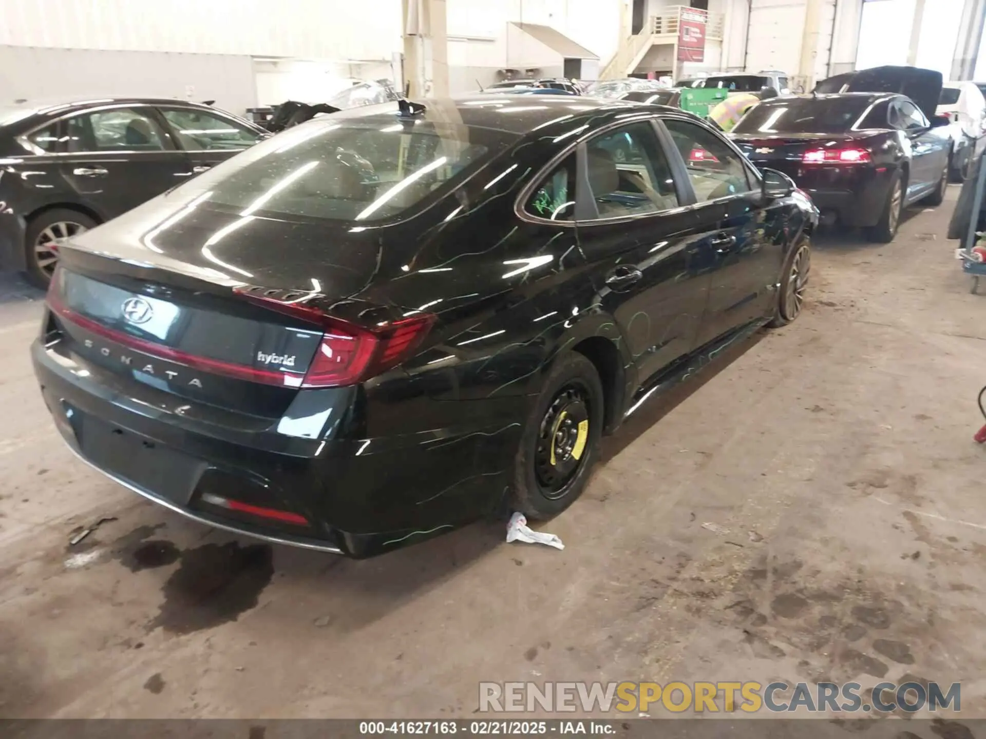 4 Photograph of a damaged car KMHL54JJ5NA038088 HYUNDAI SONATA HYBRID 2022