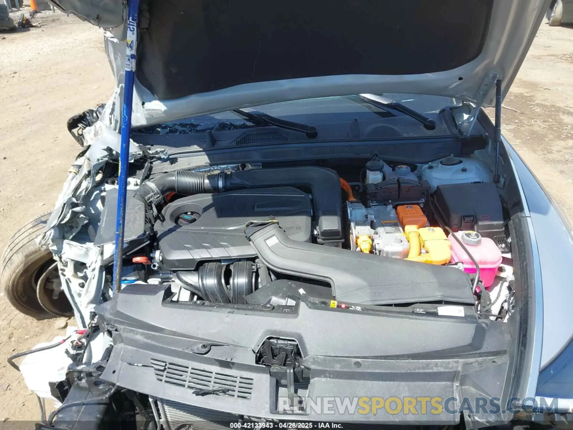 10 Photograph of a damaged car KMHL24JJ6PA060242 HYUNDAI SONATA HYBRID 2023