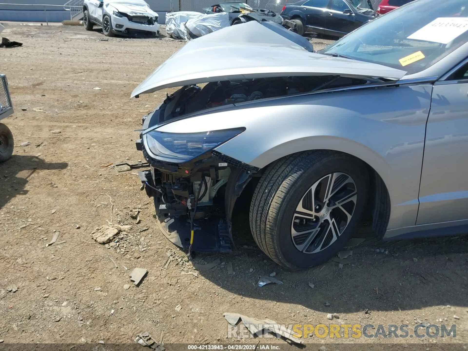 6 Photograph of a damaged car KMHL24JJ6PA060242 HYUNDAI SONATA HYBRID 2023