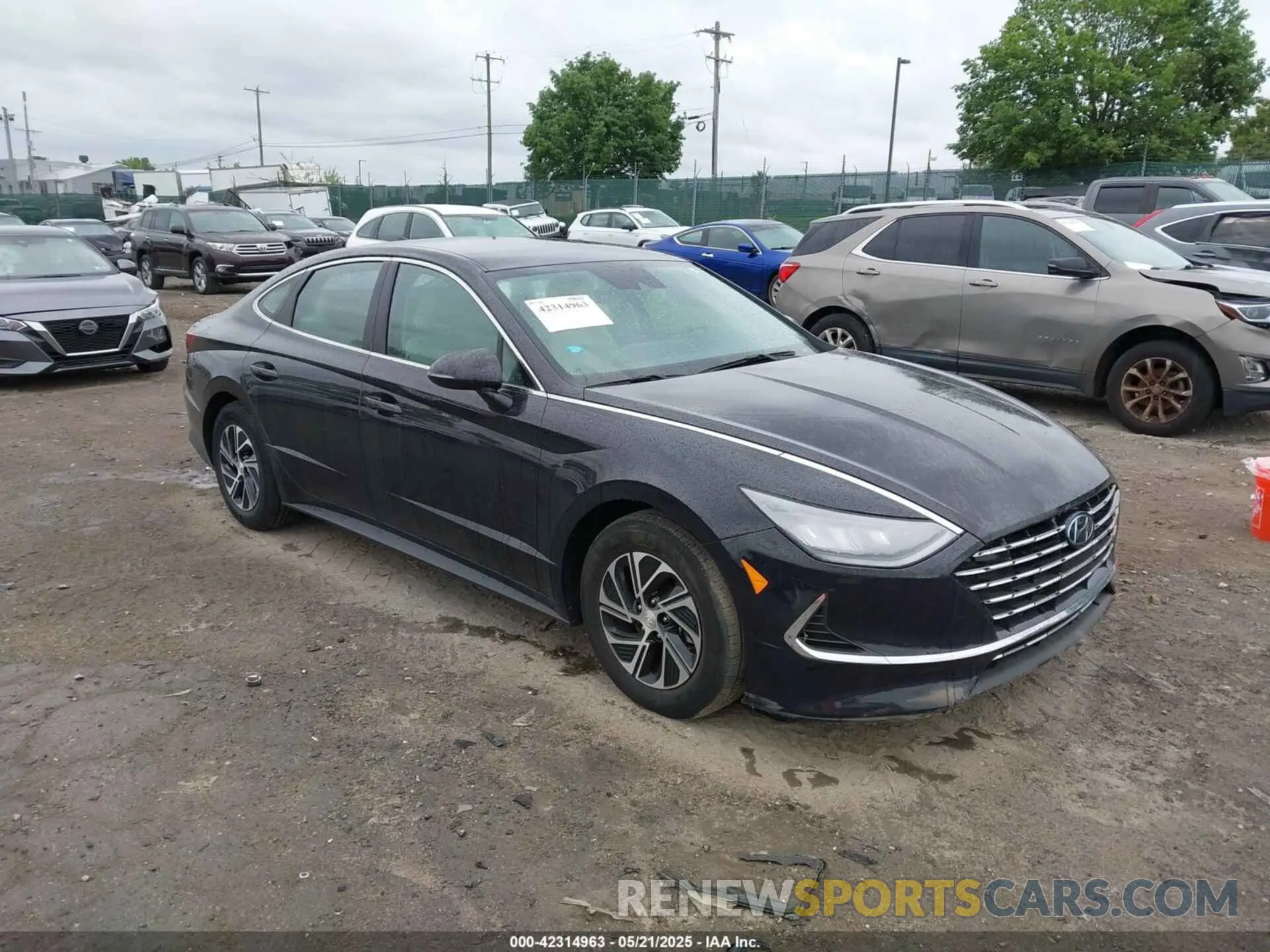 1 Photograph of a damaged car KMHL24JJ7PA059214 HYUNDAI SONATA HYBRID 2023