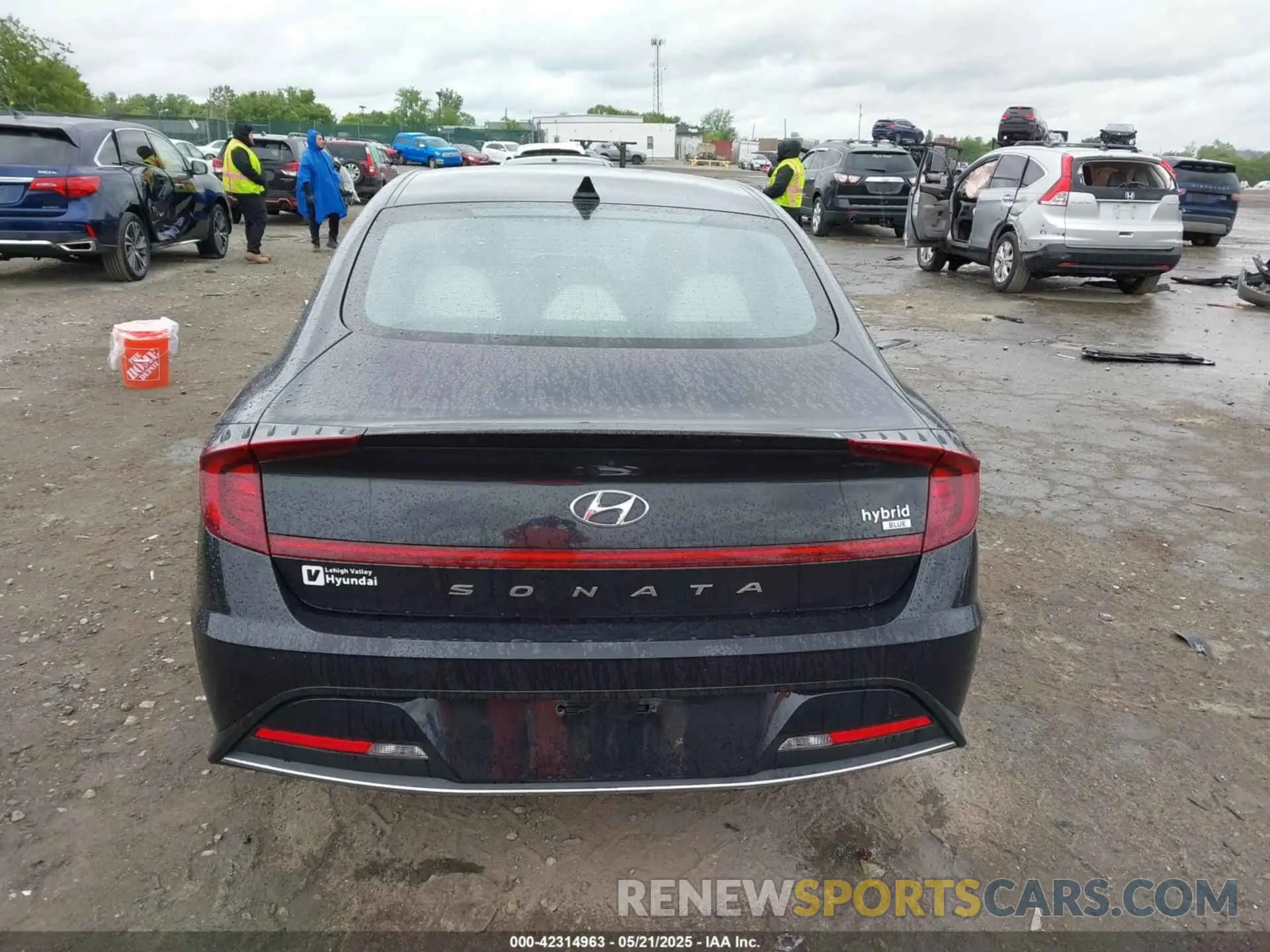 16 Photograph of a damaged car KMHL24JJ7PA059214 HYUNDAI SONATA HYBRID 2023