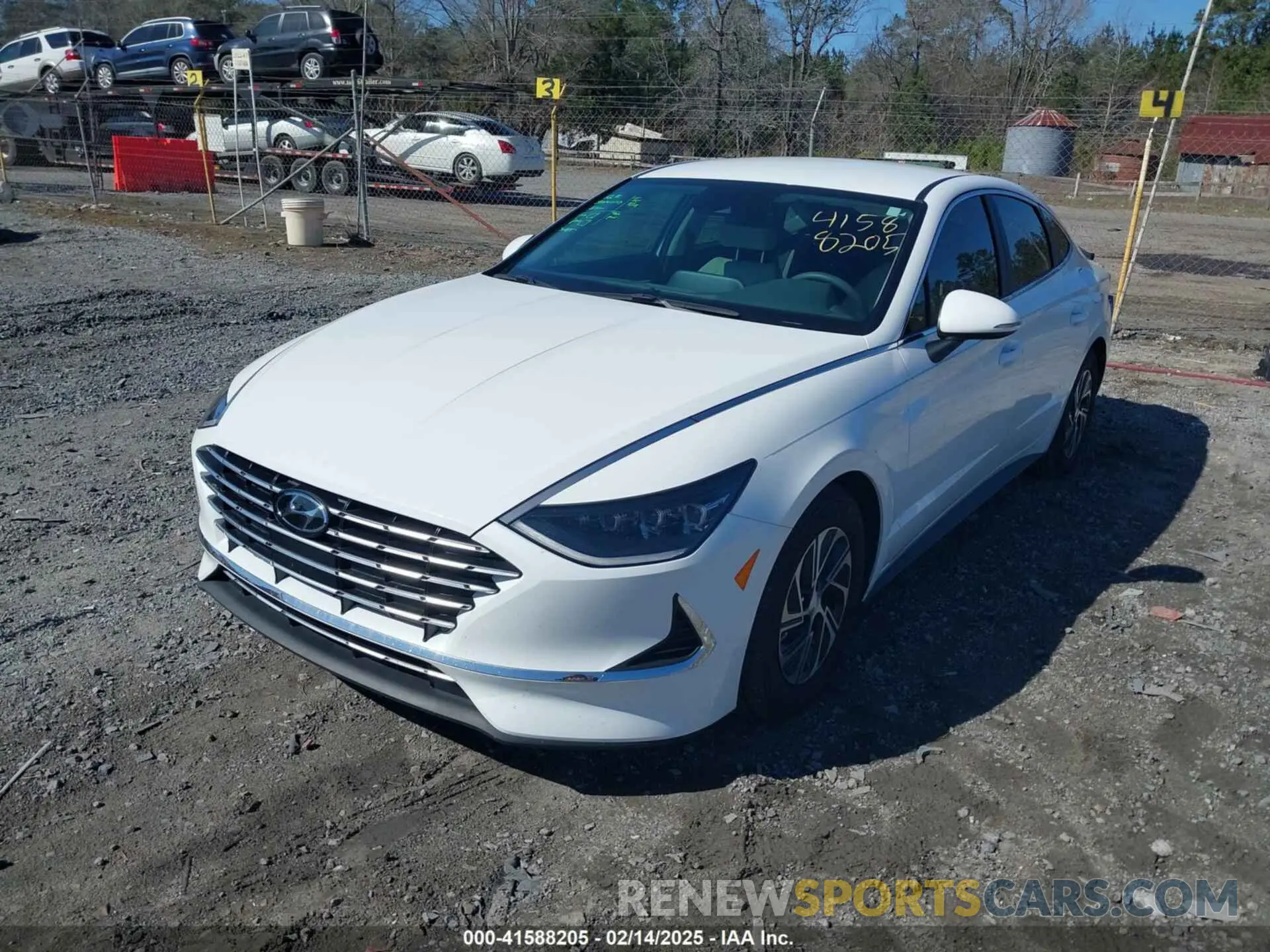 2 Photograph of a damaged car KMHL24JJ7PA069421 HYUNDAI SONATA HYBRID 2023