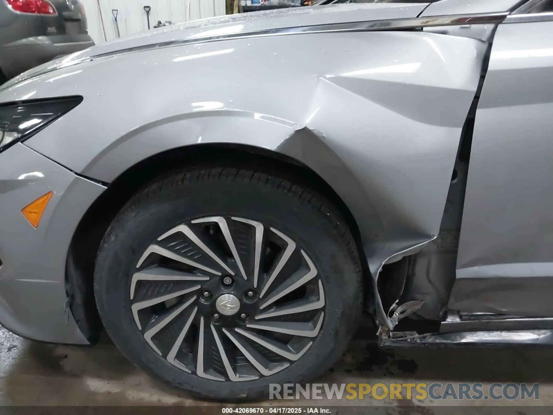 6 Photograph of a damaged car KMHL34JJ0PA055051 HYUNDAI SONATA HYBRID 2023