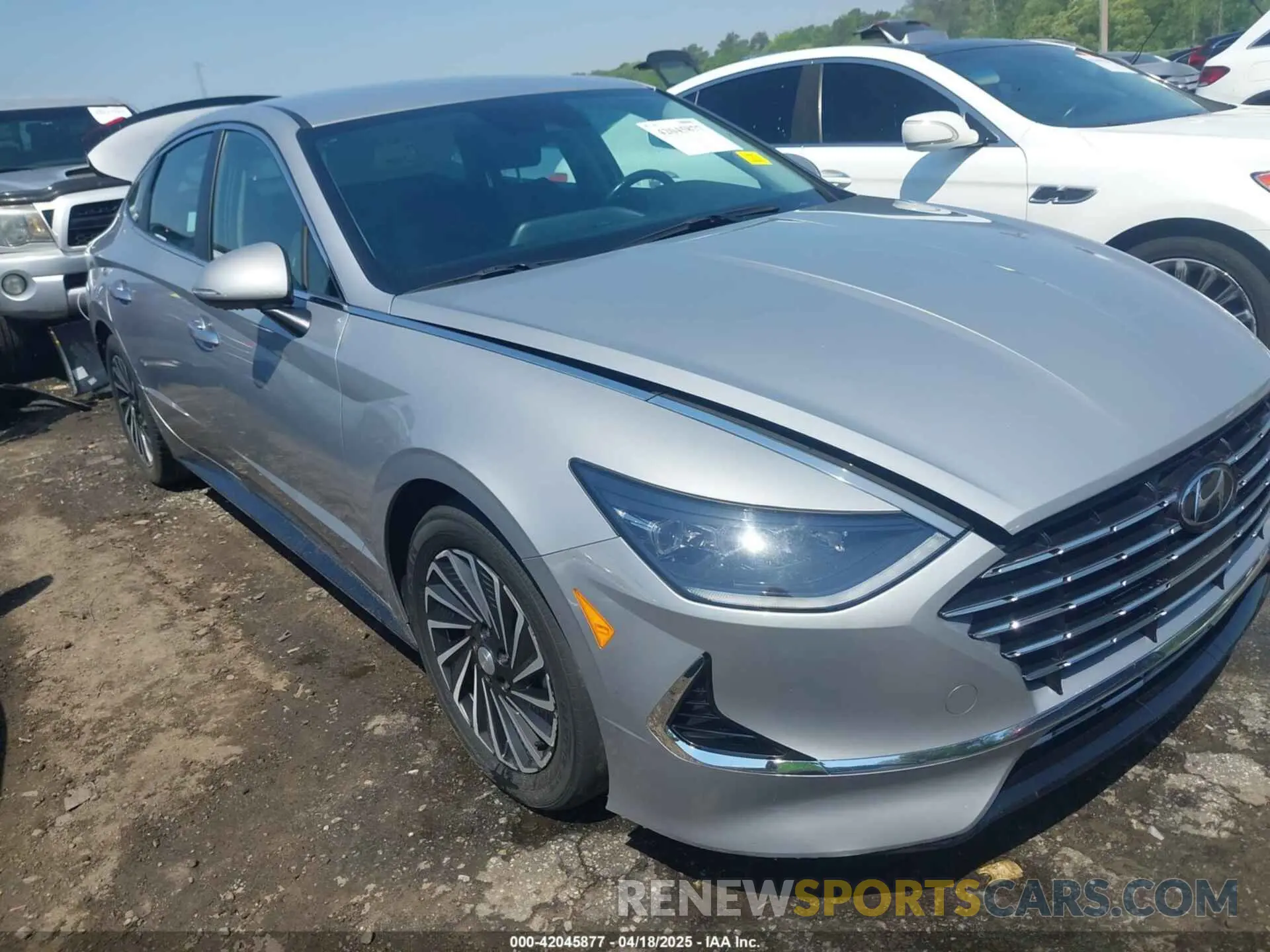 1 Photograph of a damaged car KMHL34JJ1PA064213 HYUNDAI SONATA HYBRID 2023