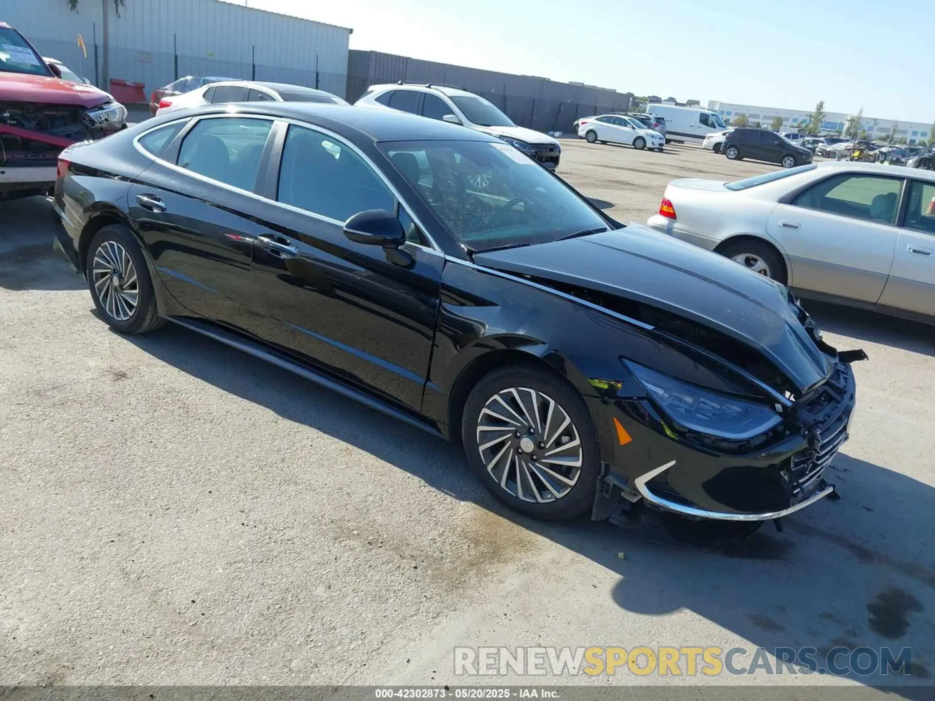 1 Photograph of a damaged car KMHL34JJ1PA081951 HYUNDAI SONATA HYBRID 2023