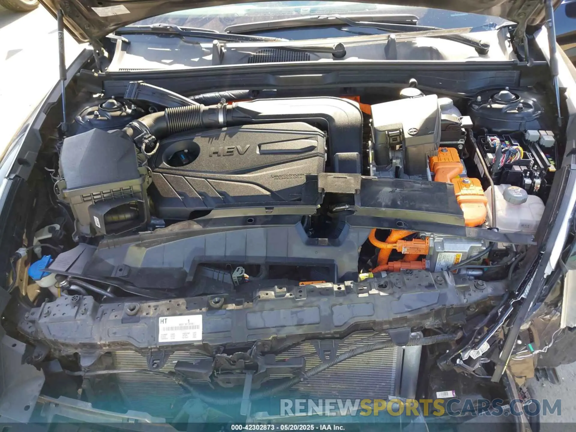 10 Photograph of a damaged car KMHL34JJ1PA081951 HYUNDAI SONATA HYBRID 2023