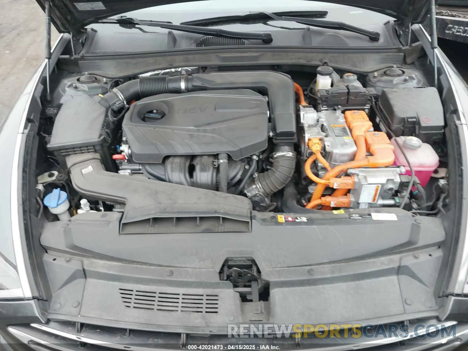 10 Photograph of a damaged car KMHL34JJ4PA053898 HYUNDAI SONATA HYBRID 2023