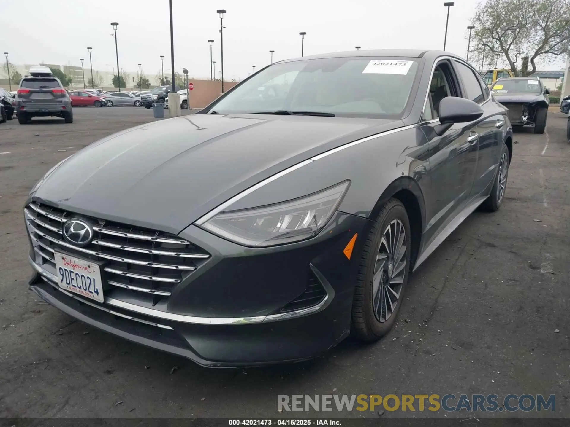 2 Photograph of a damaged car KMHL34JJ4PA053898 HYUNDAI SONATA HYBRID 2023