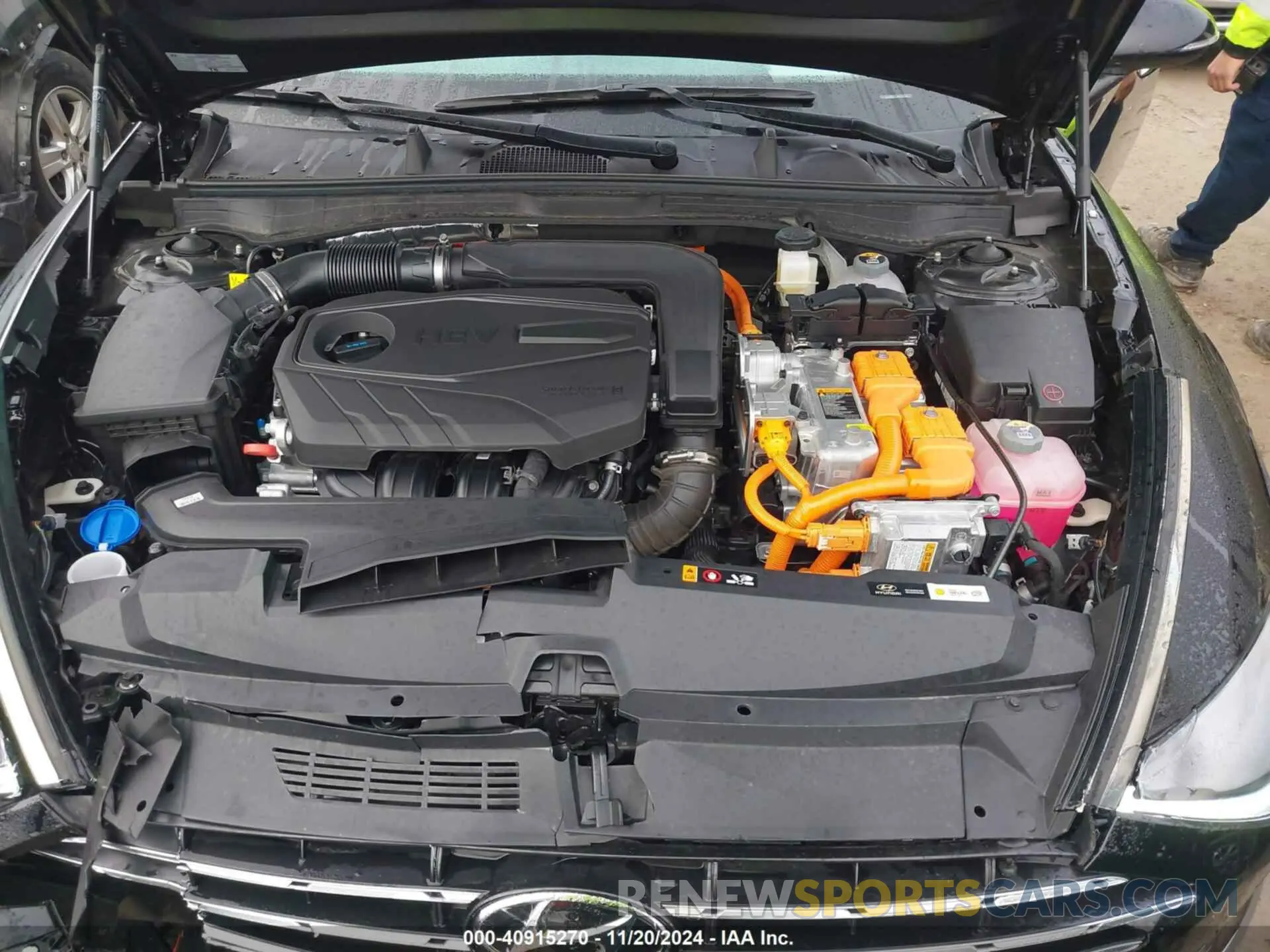 10 Photograph of a damaged car KMHL34JJ4PA079904 HYUNDAI SONATA HYBRID 2023