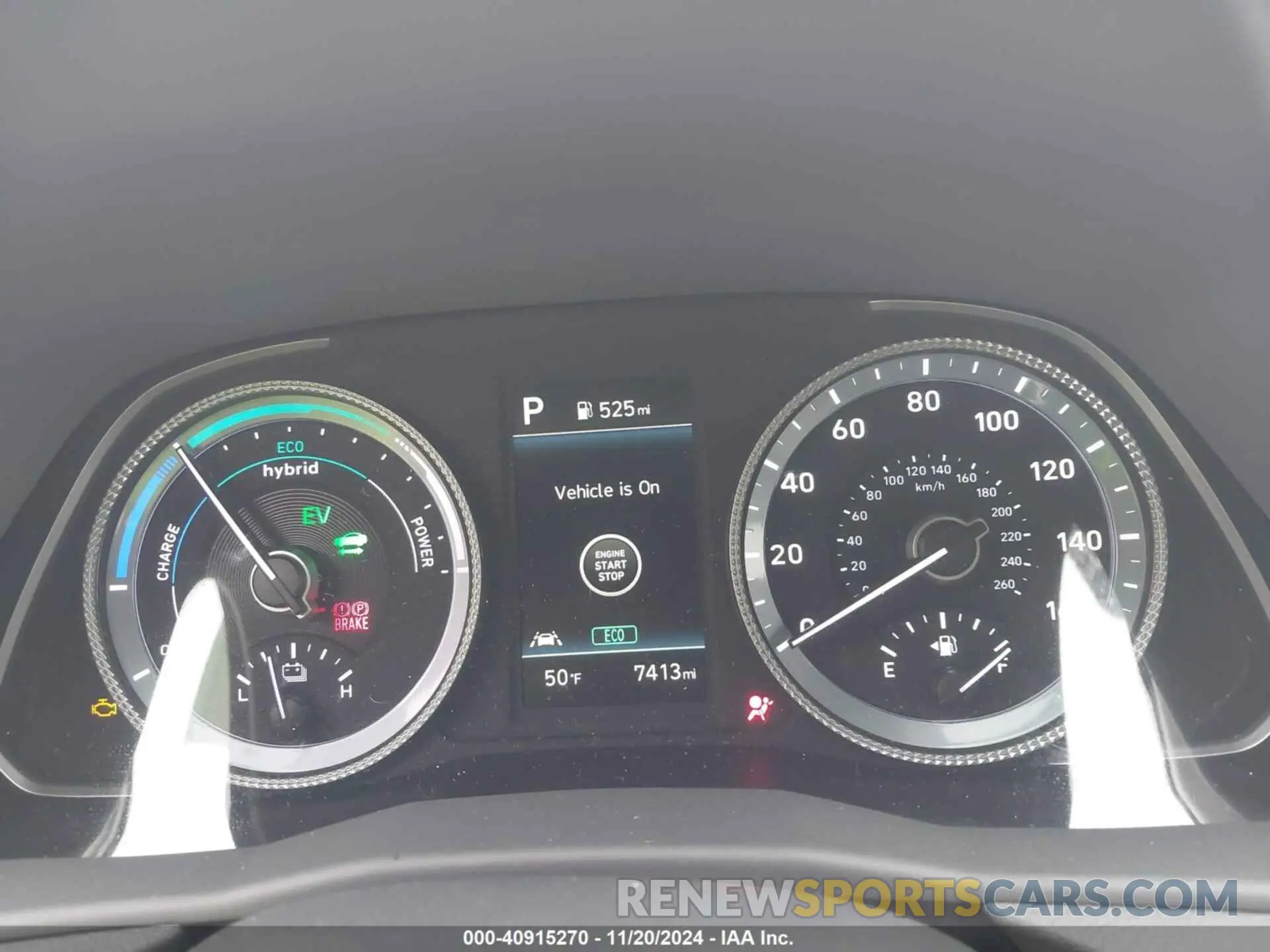7 Photograph of a damaged car KMHL34JJ4PA079904 HYUNDAI SONATA HYBRID 2023