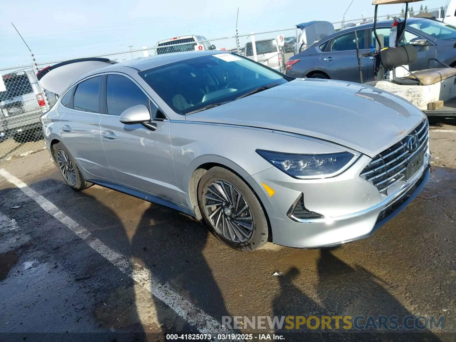 1 Photograph of a damaged car KMHL34JJ5PA071052 HYUNDAI SONATA HYBRID 2023