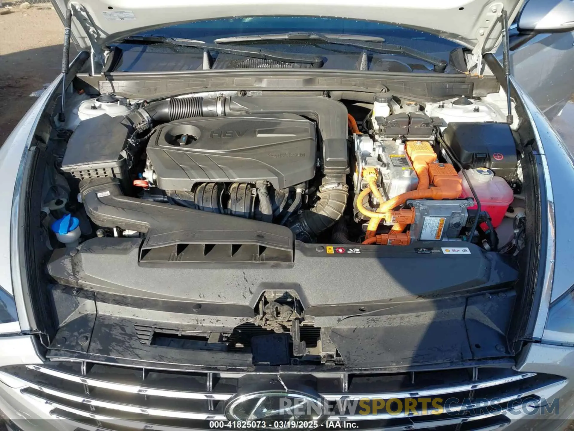 10 Photograph of a damaged car KMHL34JJ5PA071052 HYUNDAI SONATA HYBRID 2023